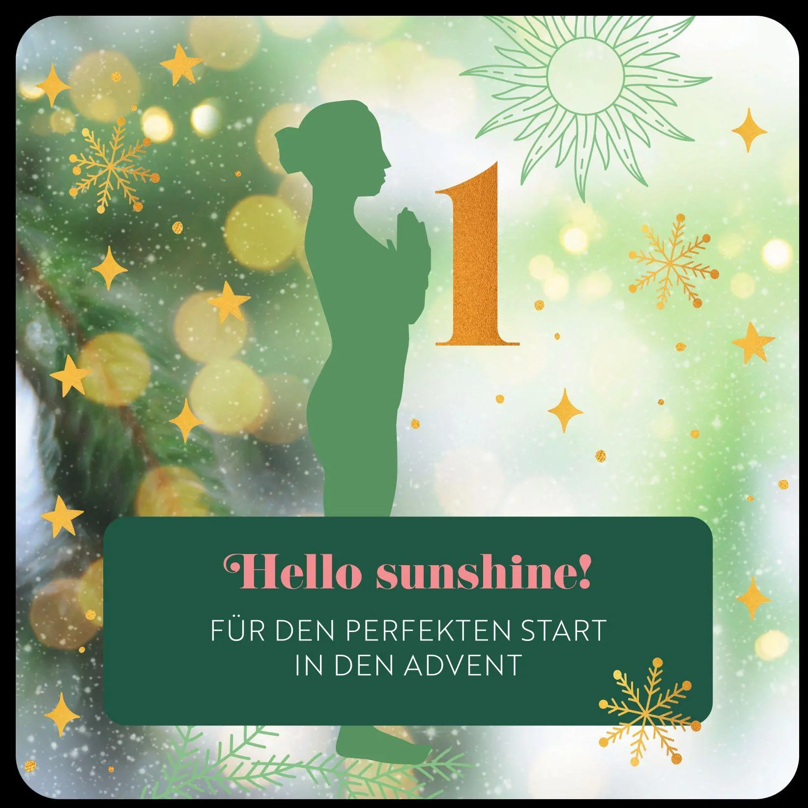 Bild: 4280000572141 | 24 x Yoga im Advent | 24 Übungen für eine entspannte Adventszeit