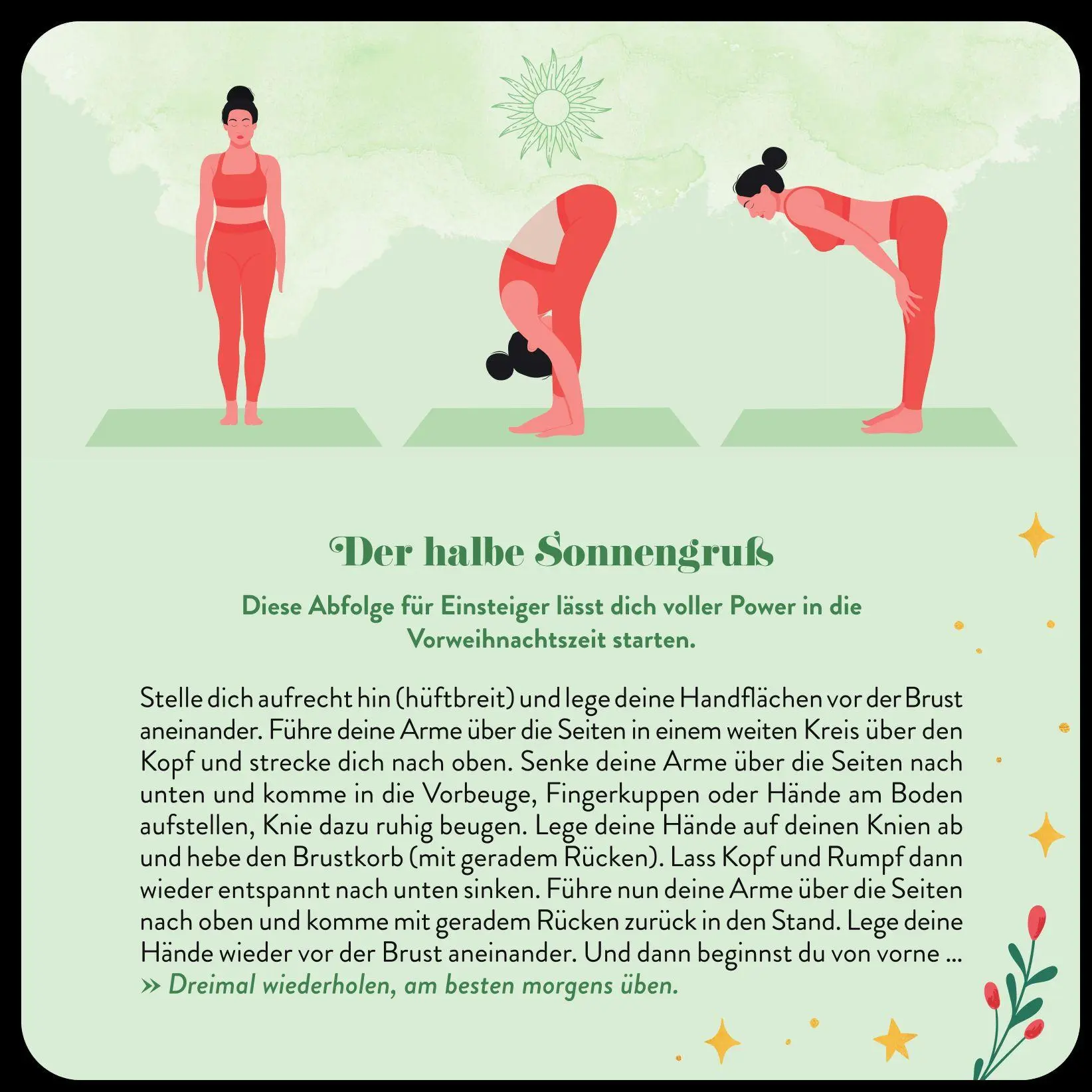 Bild: 4280000572141 | 24 x Yoga im Advent | 24 Übungen für eine entspannte Adventszeit