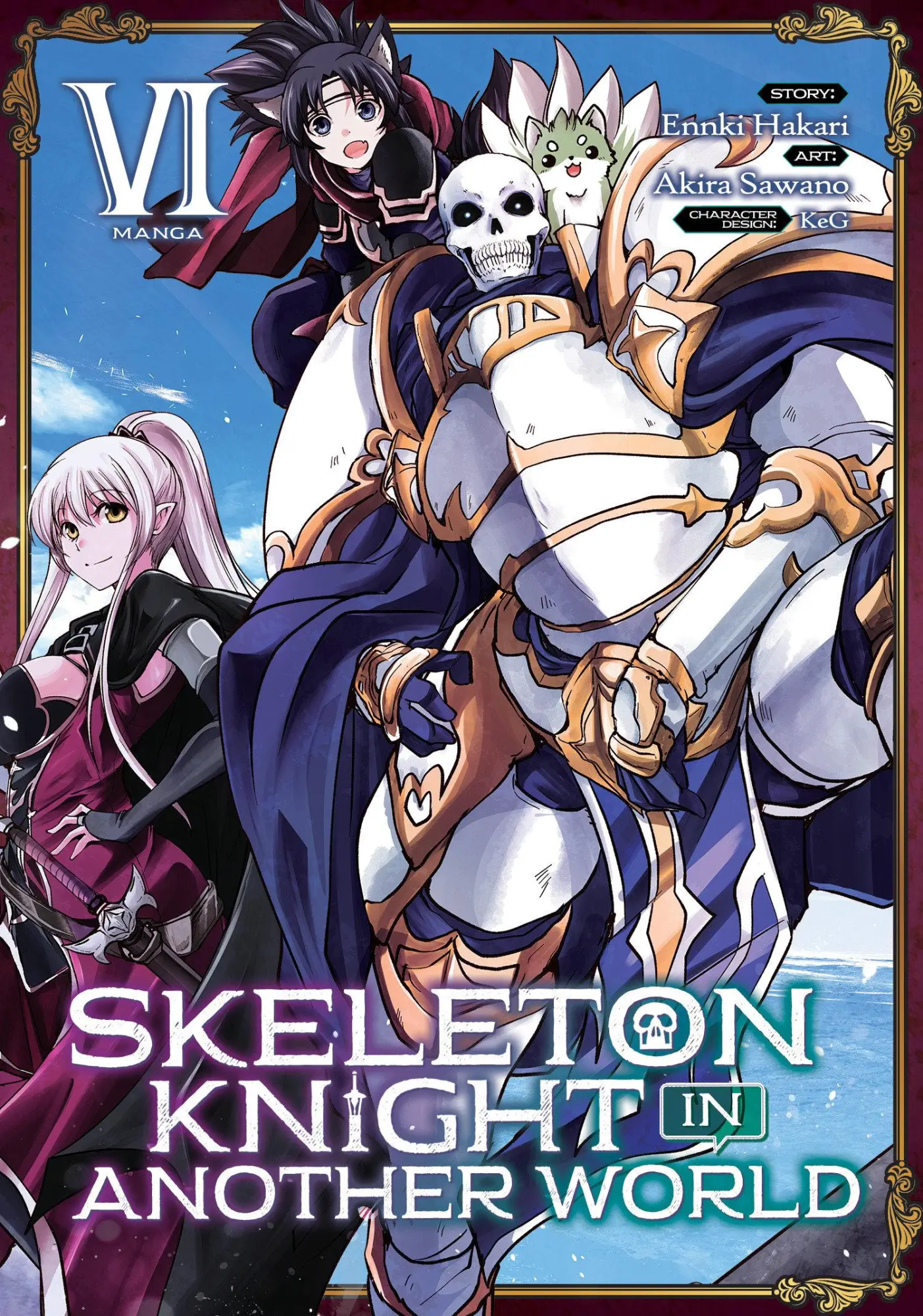 Cover: 9781648272141 | Skeleton Knight in Another World (Manga) Vol. 6 | Ennki Hakari | Buch