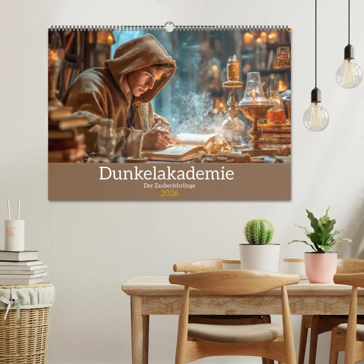 Bild: 9783516612141 | Dunkelakademie - Der Zauberlehrlinge (Wandkalender 2026 DIN A2...