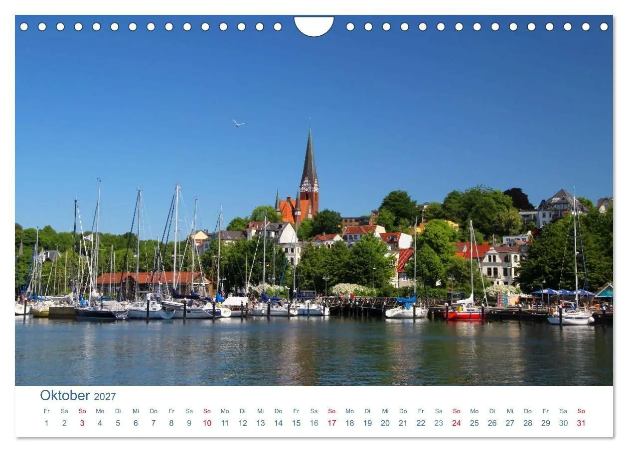 Bild: 9783569632141 | Flensburg 2027. Impressionen rund um den Hafen (Wandkalender 2027...