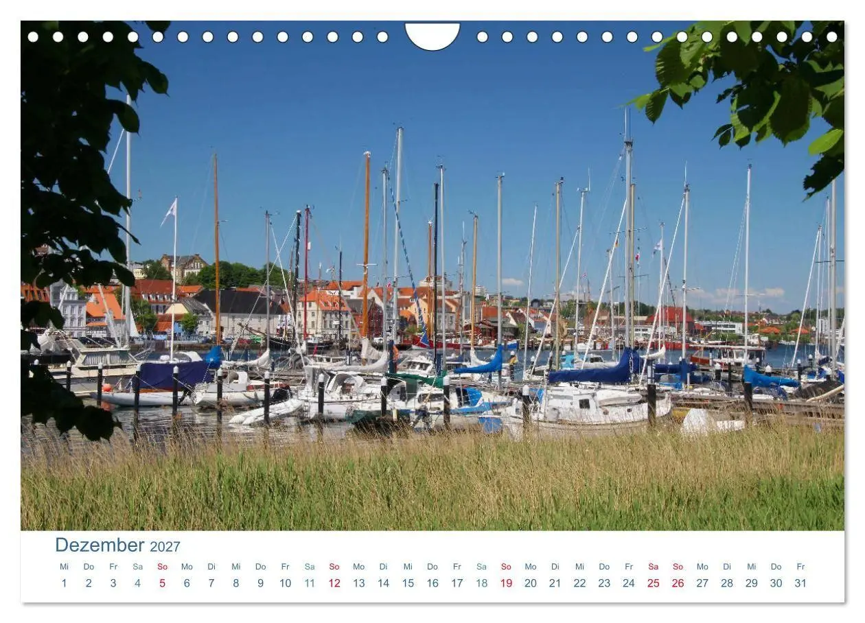 Bild: 9783569632141 | Flensburg 2027. Impressionen rund um den Hafen (Wandkalender 2027...