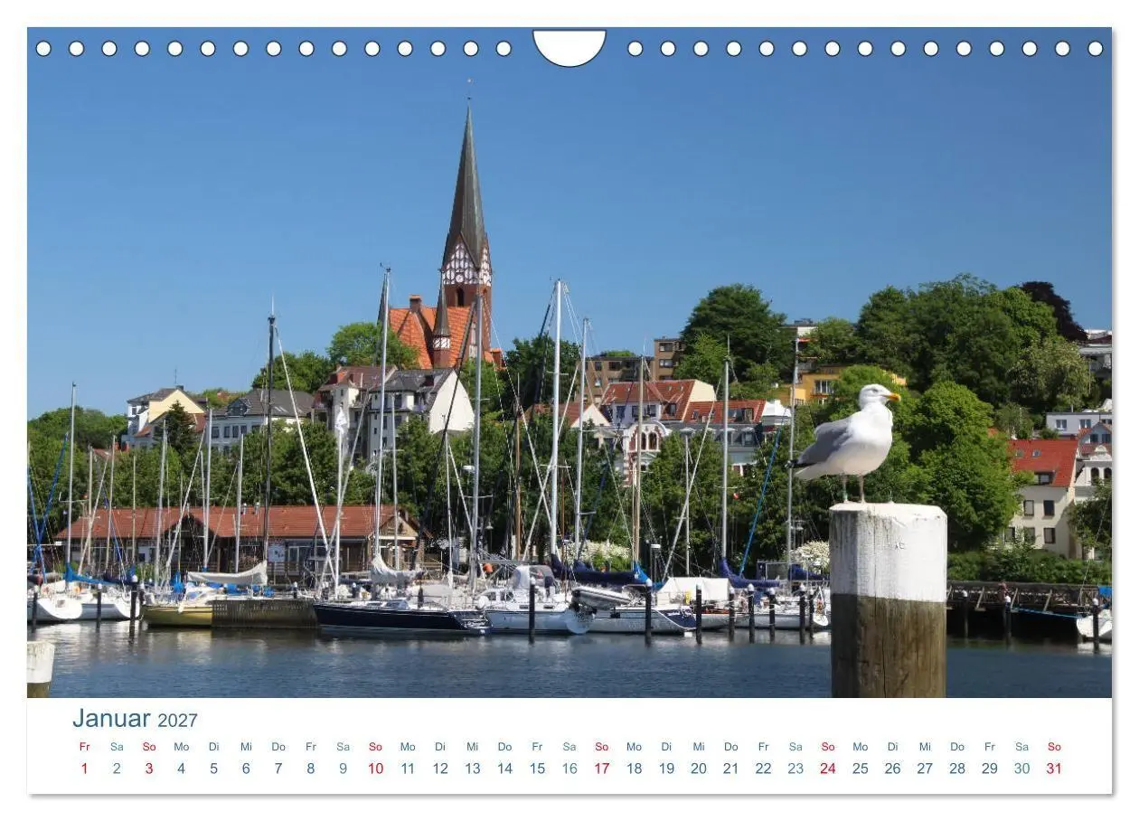 Bild: 9783569632141 | Flensburg 2027. Impressionen rund um den Hafen (Wandkalender 2027...