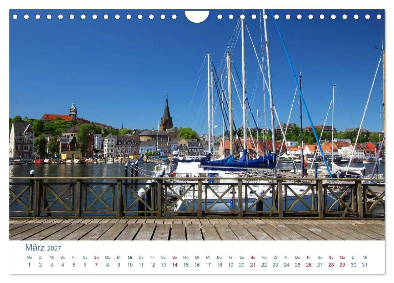 Bild: 9783569632141 | Flensburg 2027. Impressionen rund um den Hafen (Wandkalender 2027...