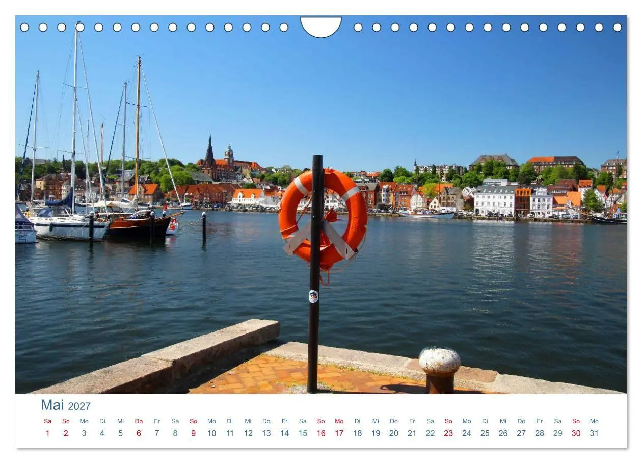 Bild: 9783569632141 | Flensburg 2027. Impressionen rund um den Hafen (Wandkalender 2027...