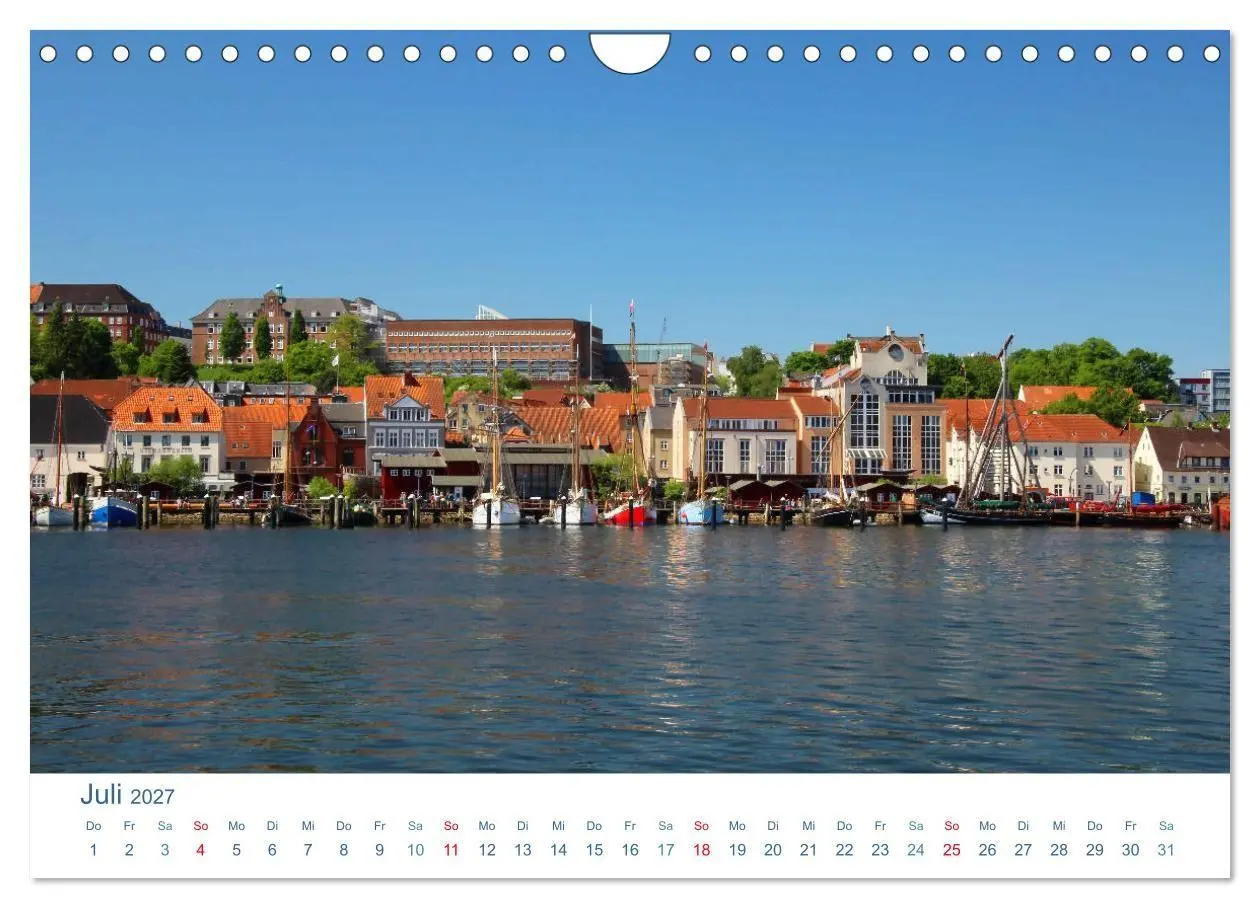 Bild: 9783569632141 | Flensburg 2027. Impressionen rund um den Hafen (Wandkalender 2027...