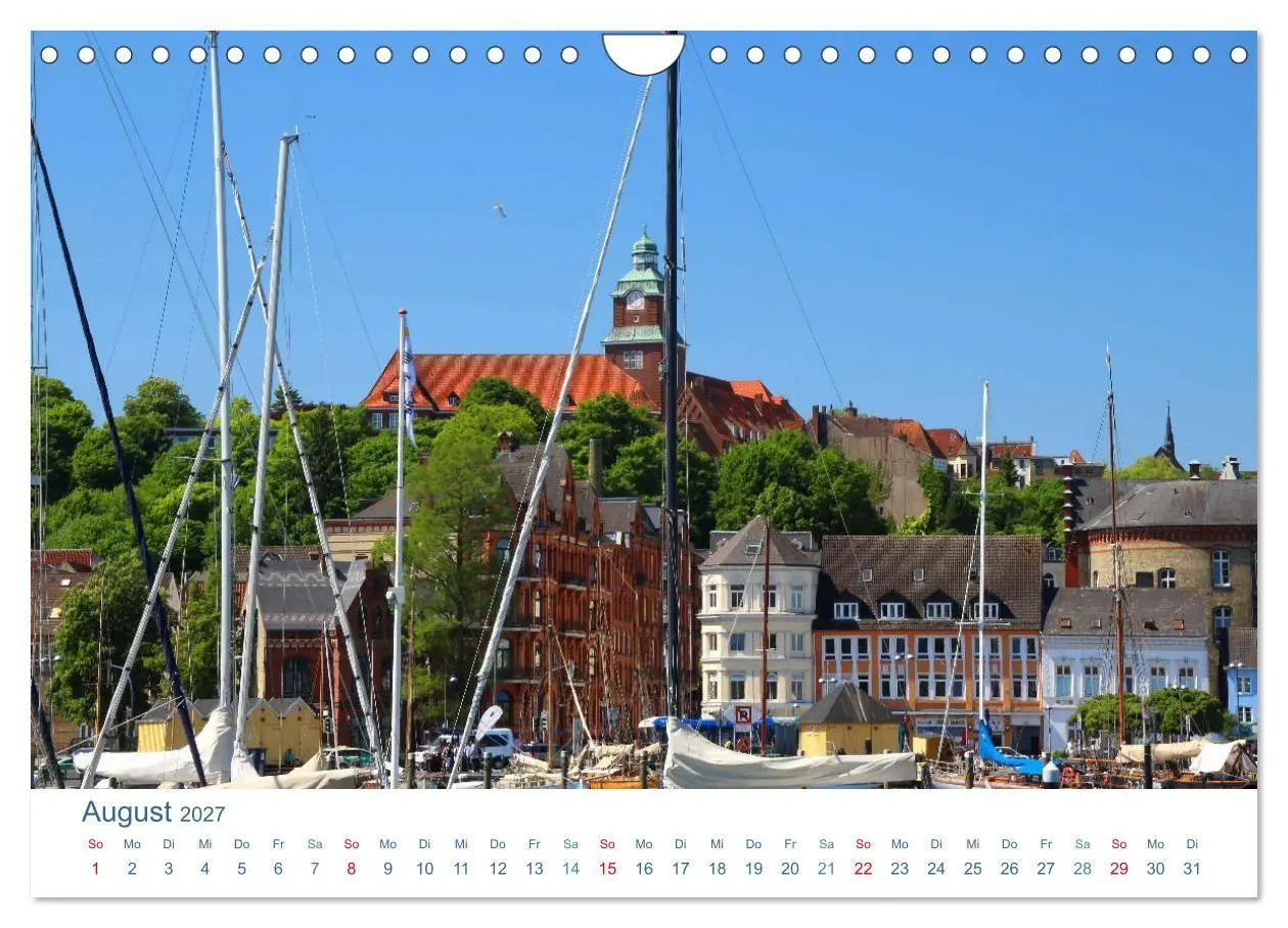 Bild: 9783569632141 | Flensburg 2027. Impressionen rund um den Hafen (Wandkalender 2027...