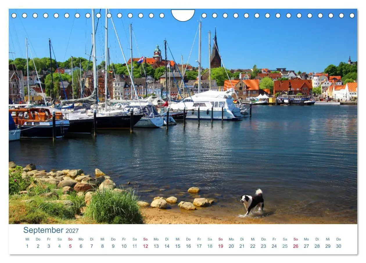 Bild: 9783569632141 | Flensburg 2027. Impressionen rund um den Hafen (Wandkalender 2027...