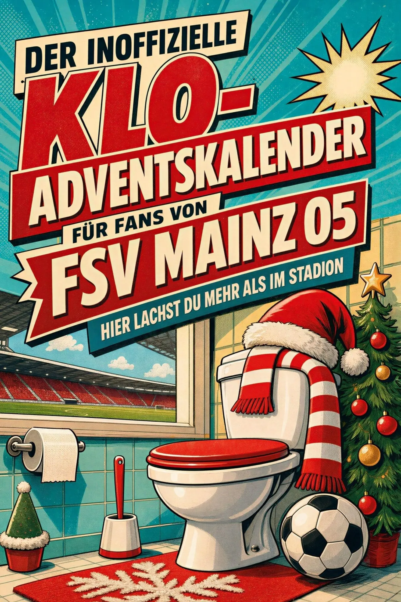 Cover: 9783696112141 | Der inoffizielle Klo-Adventskalender für Fans von FSV Mainz 05 | Buch