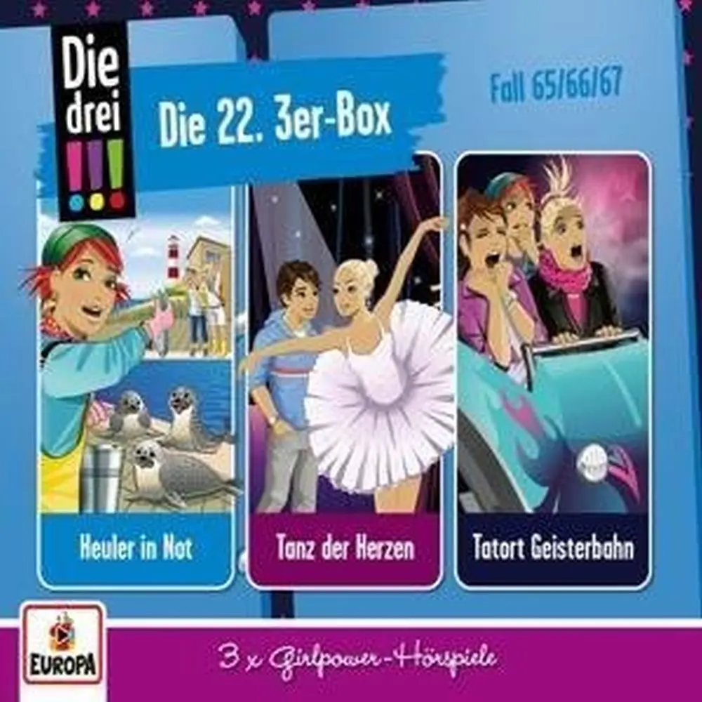 Cover: 9783803262141 | Die drei !!! - 3er Box 22. Folgen 65, 66 ,67 (drei Ausrufezeichen)