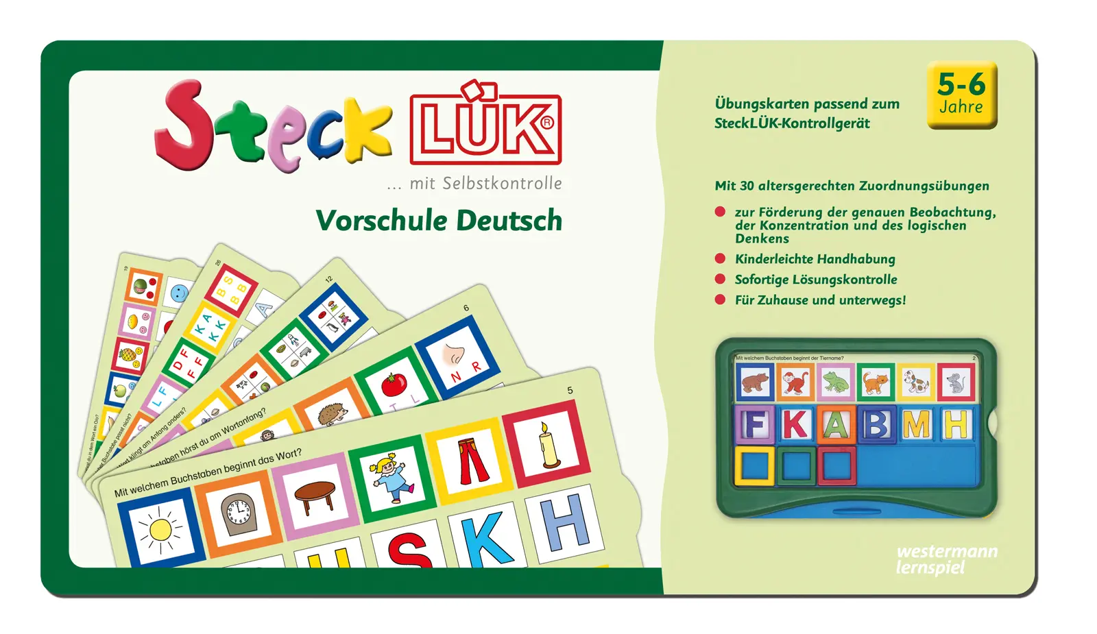 Cover: 9783837782141 | Vorschule Deutsch (grün) | Vorschule Deutsch Alter 5 - 6 (grün) | 8214