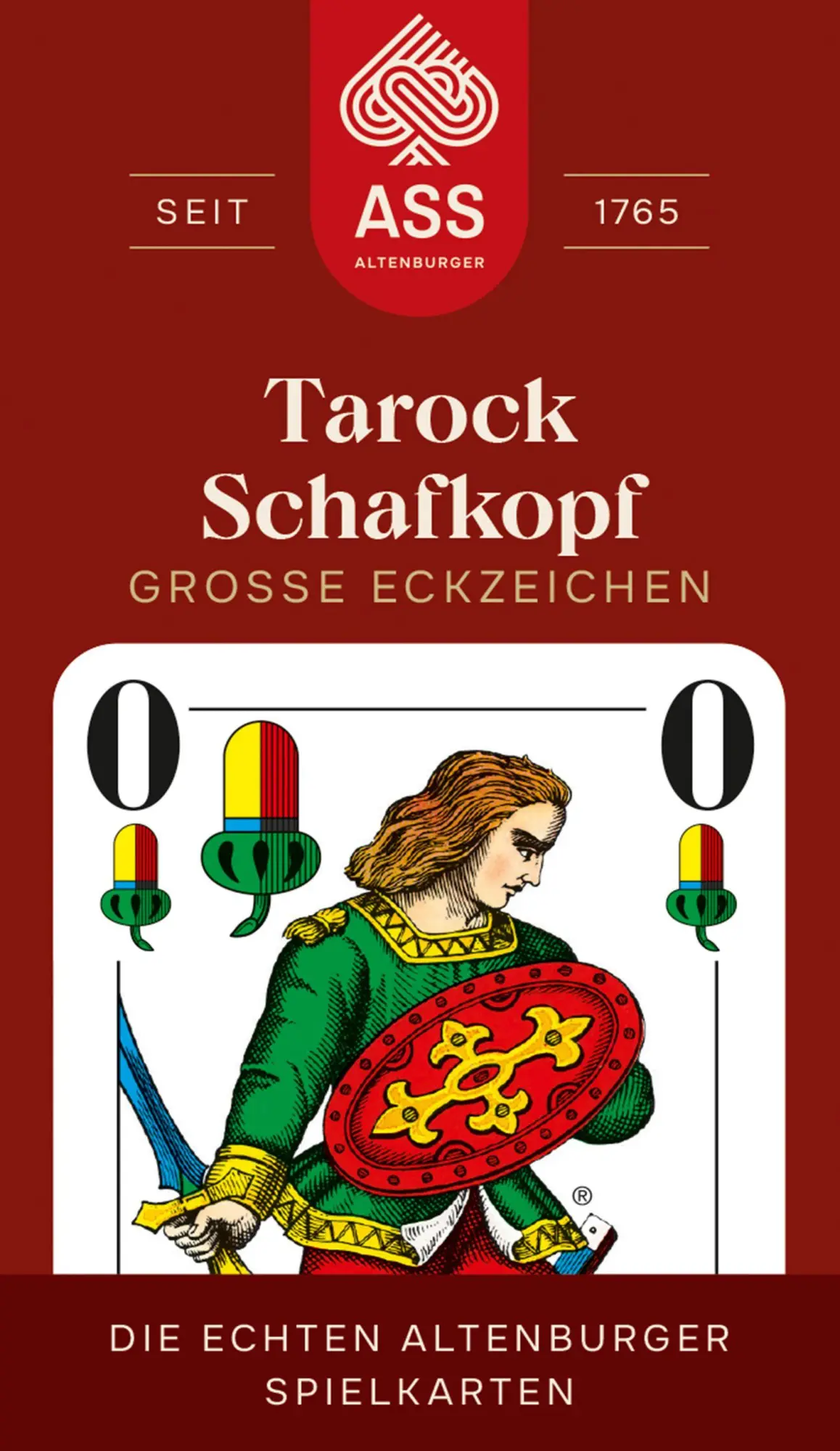 Cover: 4042677702241 | ASS - Schafkopf, große Eckzeichen, bayrisches Bild | GmbH | Spiel