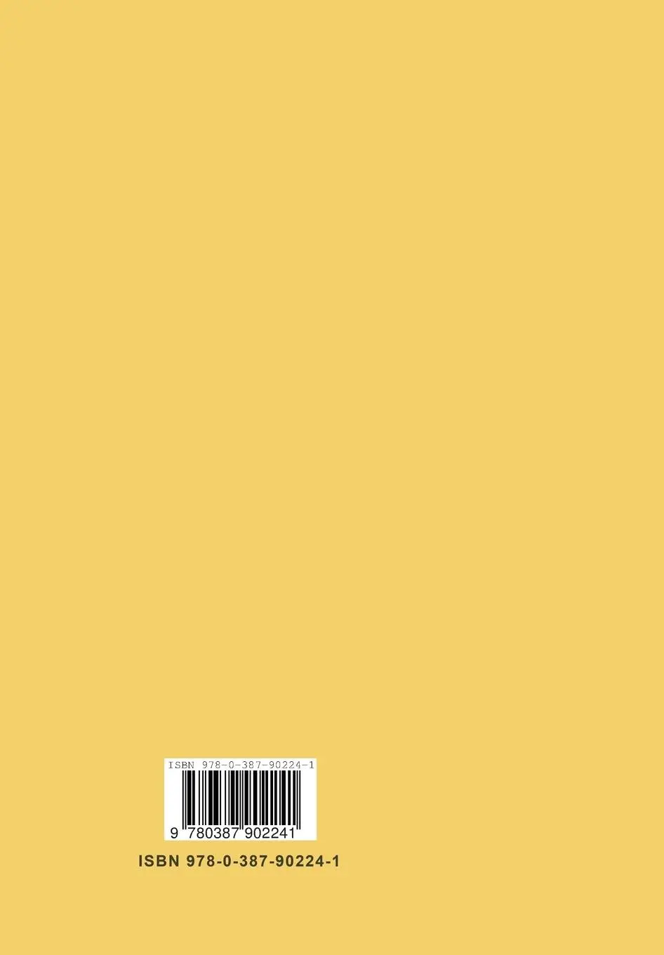 Rückseite: 9780387902241 | Problems and Theorems in Analysis | Georg Polya (u. a.) | Taschenbuch