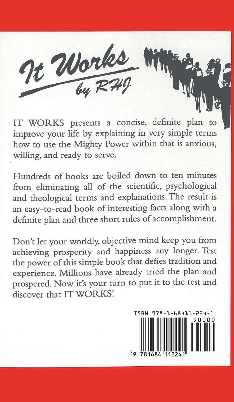 Rückseite: 9781684112241 | It Works | Rhj (u. a.) | Buch | Englisch | 2016 | stanfordpub.com