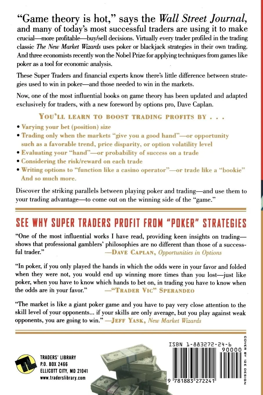 Rückseite: 9781883272241 | Trading, Sex &amp; Dying: The Heart of a Gambler | Juel E. Anderson | Buch