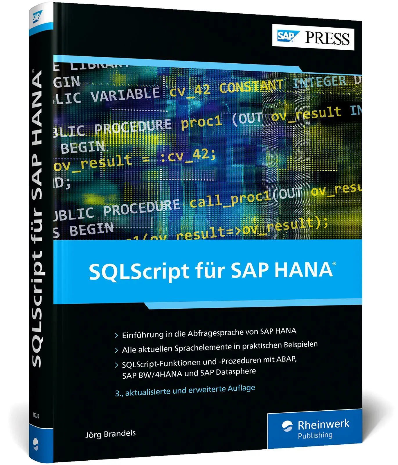 Cover: 9783367112241 | SQLScript für SAP HANA | Jörg Brandeis | Buch | SAP Press | 450 S.