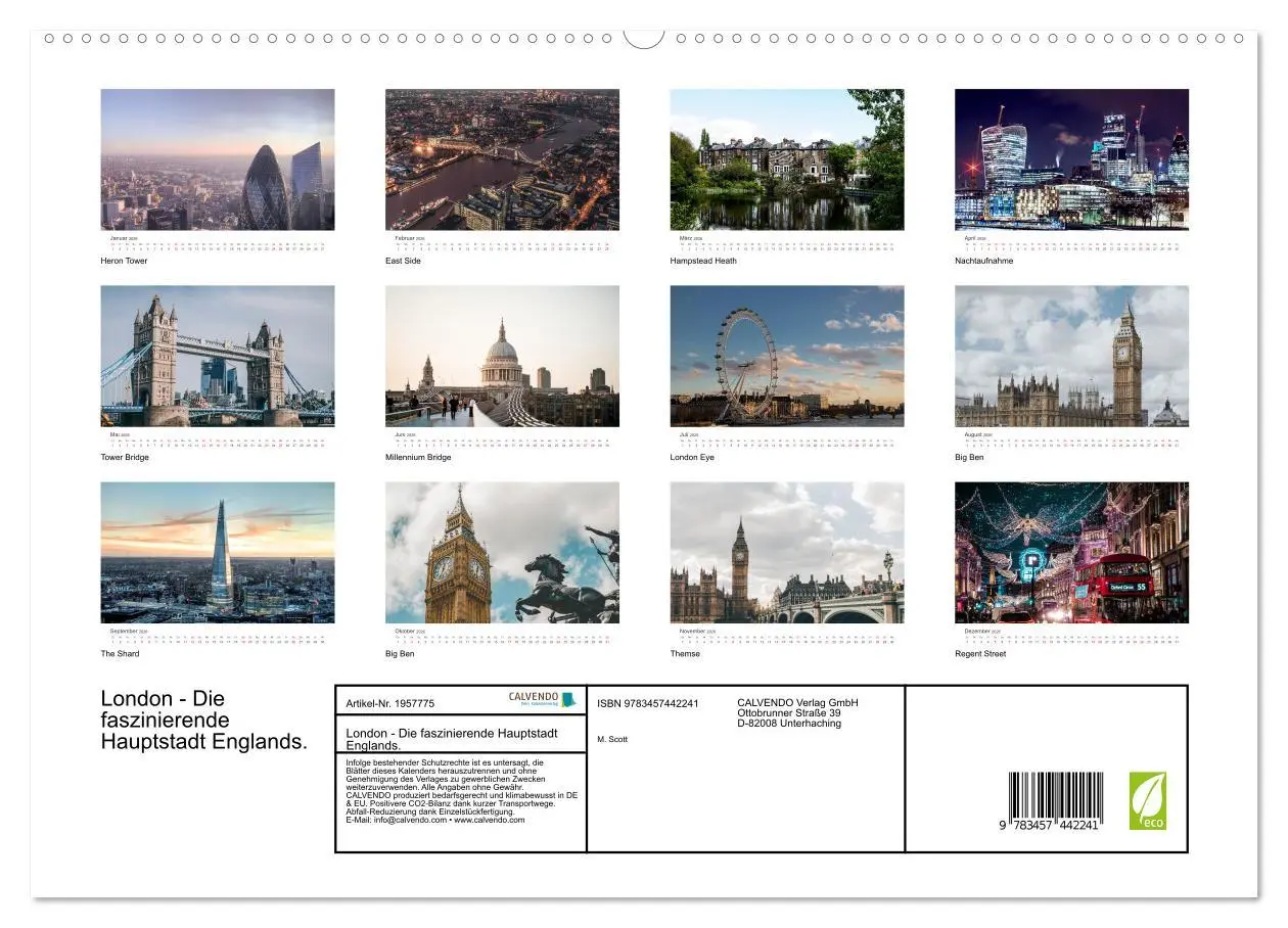 Bild: 9783457442241 | London - Die faszinierende Hauptstadt Englands. (hochwertiger...