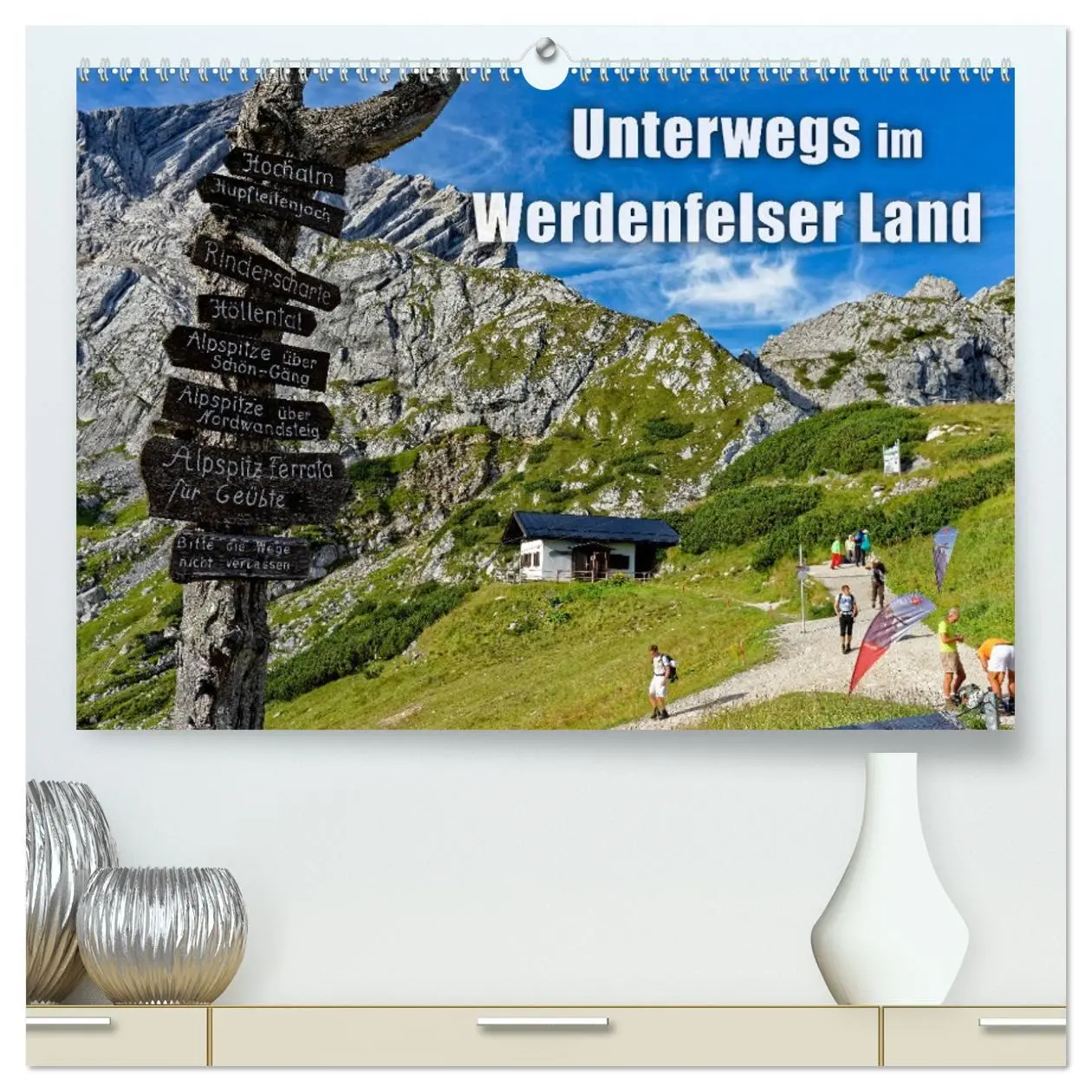 Cover: 9783457682241 | Unterwegs im Werdenfelser Land (hochwertiger Premium Wandkalender...