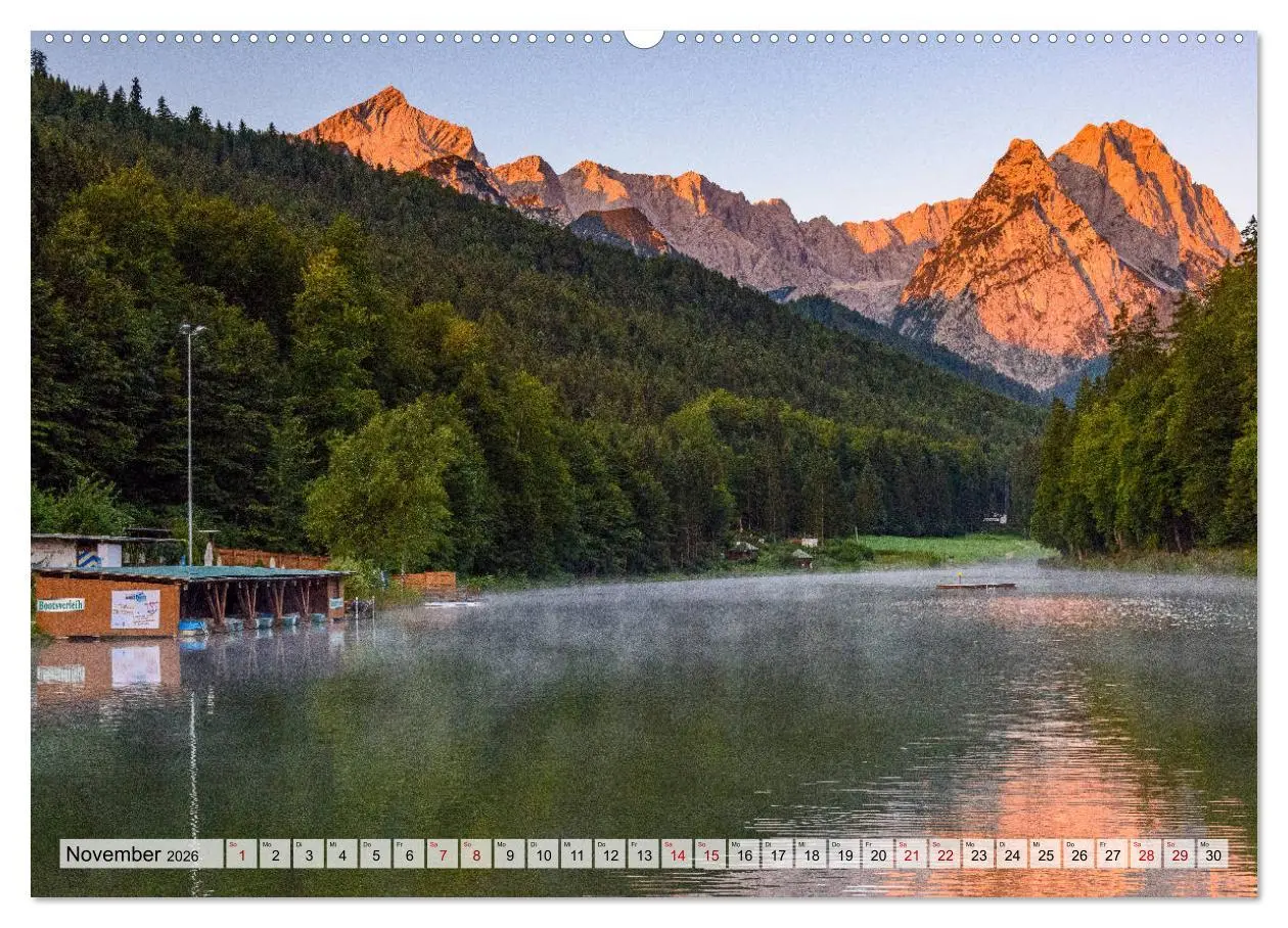 Bild: 9783457682241 | Unterwegs im Werdenfelser Land (hochwertiger Premium Wandkalender...