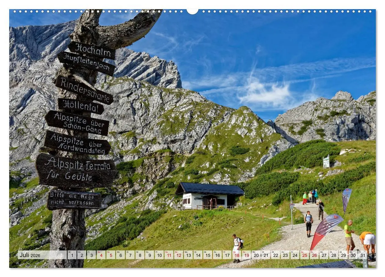 Bild: 9783457682241 | Unterwegs im Werdenfelser Land (hochwertiger Premium Wandkalender...