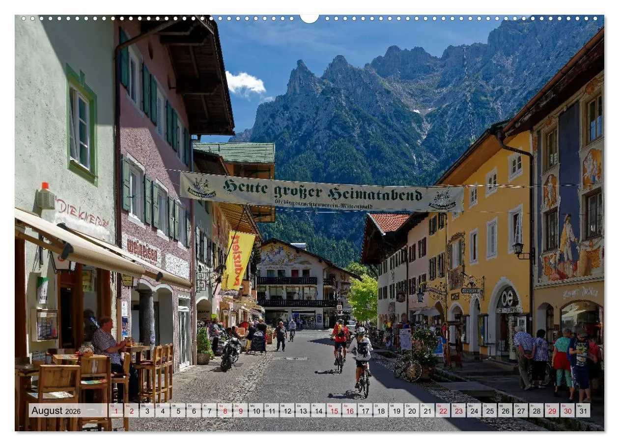 Bild: 9783457682241 | Unterwegs im Werdenfelser Land (hochwertiger Premium Wandkalender...