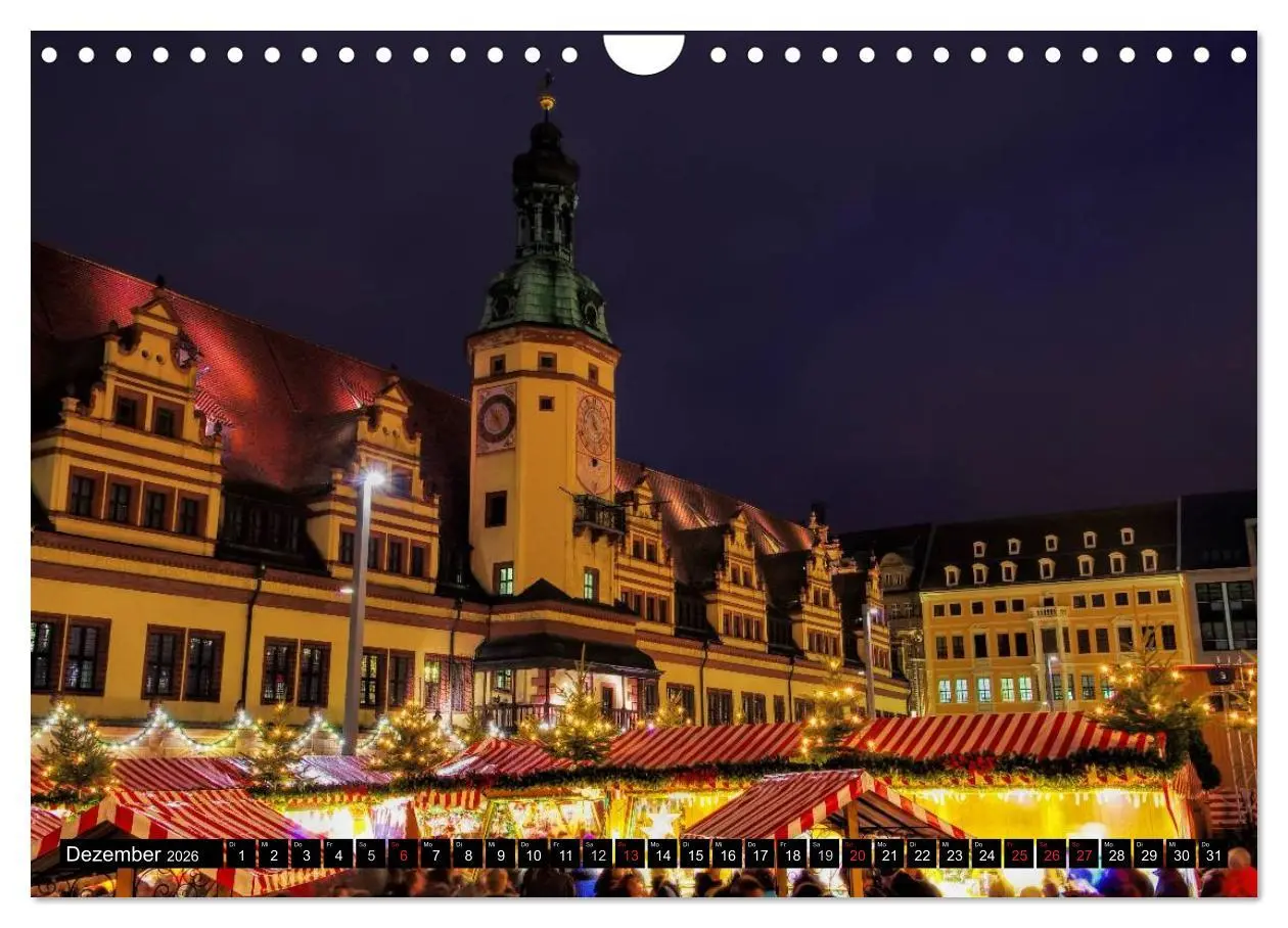 Bild: 9783516082241 | Reise durch Leipzig (Wandkalender 2026 DIN A4 quer), CALVENDO...
