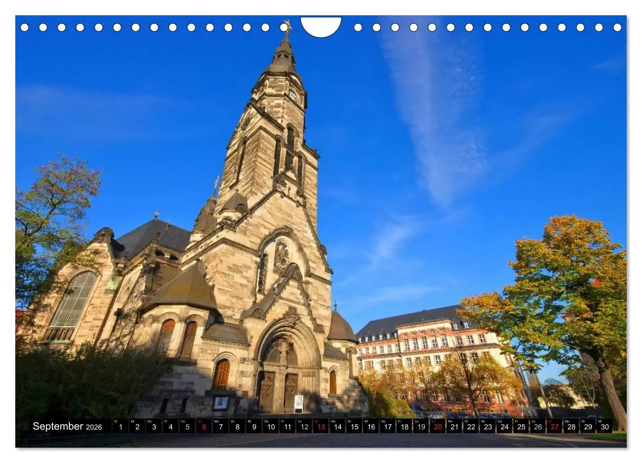 Bild: 9783516082241 | Reise durch Leipzig (Wandkalender 2026 DIN A4 quer), CALVENDO...