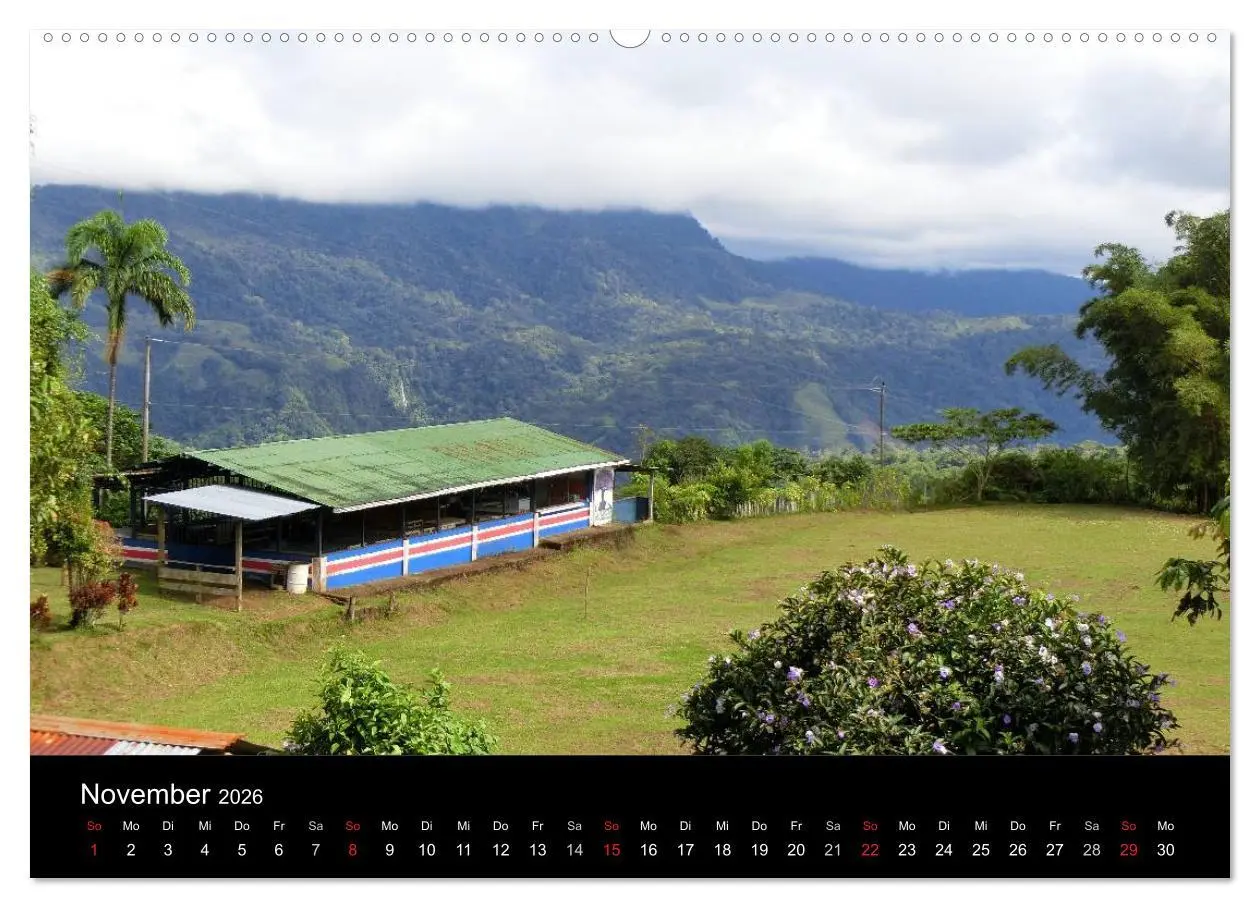 Bild: 9783516152241 | Costa Rica (hochwertiger Premium Wandkalender 2026 DIN A2 quer),...