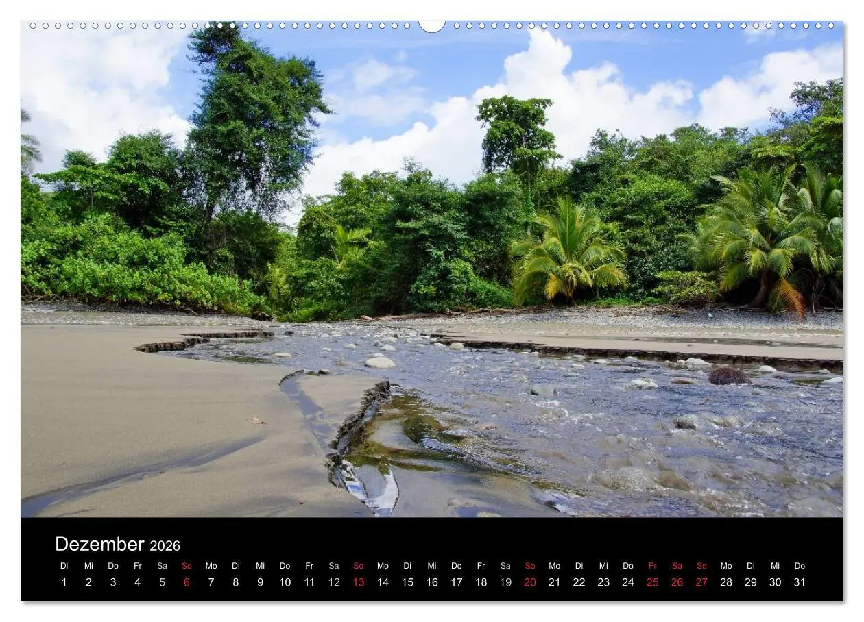 Bild: 9783516152241 | Costa Rica (hochwertiger Premium Wandkalender 2026 DIN A2 quer),...
