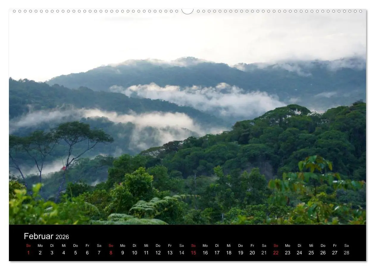 Bild: 9783516152241 | Costa Rica (hochwertiger Premium Wandkalender 2026 DIN A2 quer),...
