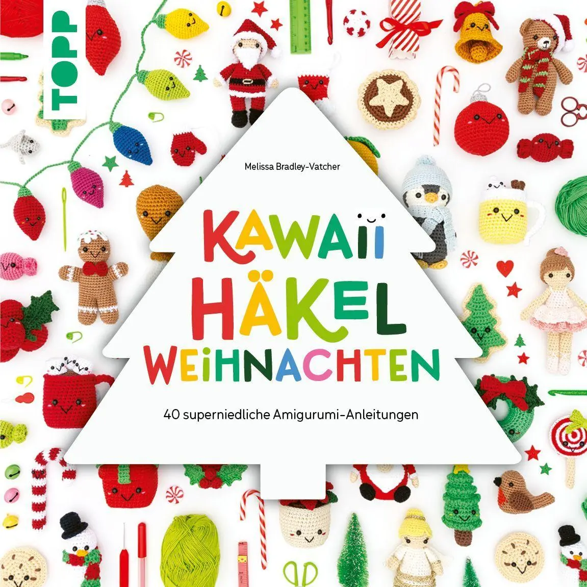 Cover: 9783735872241 | Kawaii Häkel Weihnachten | Melissa Bradley-Vatcher | Taschenbuch