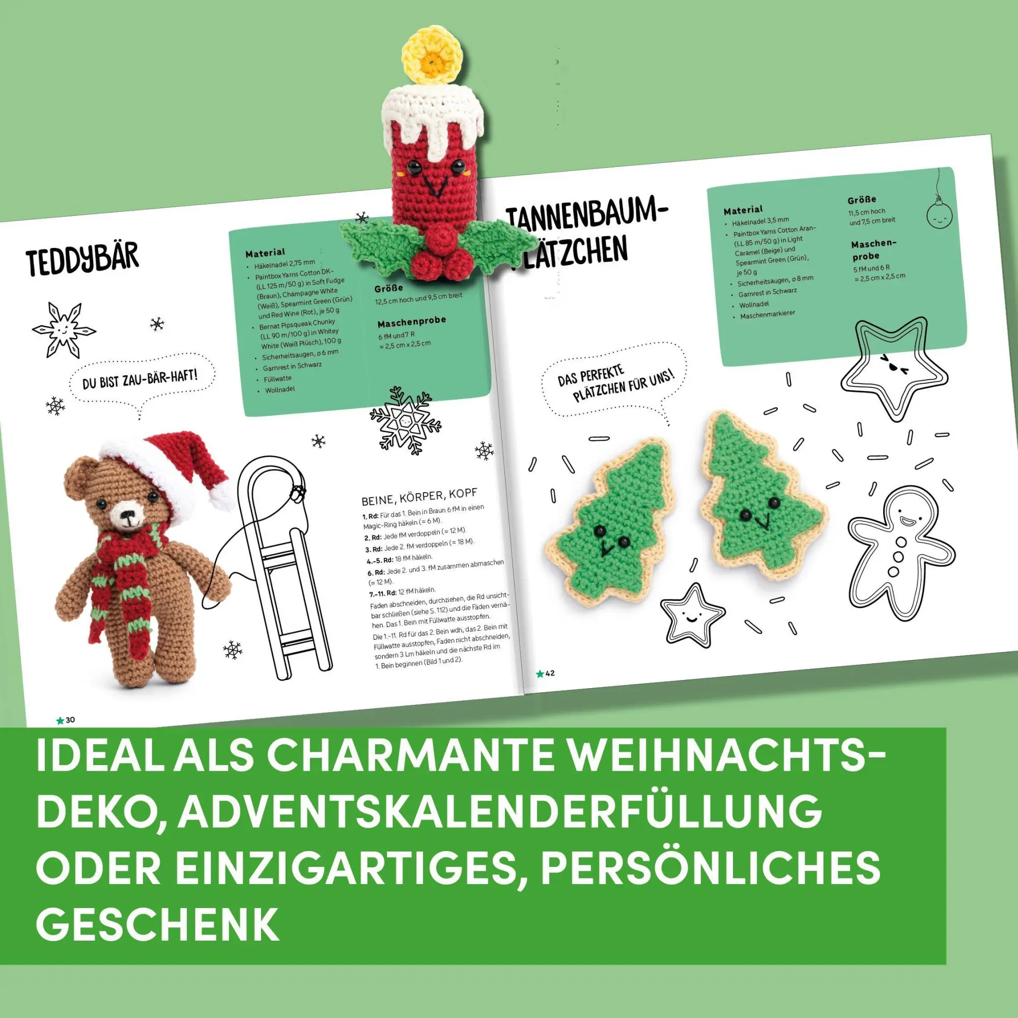 Bild: 9783735872241 | Kawaii Häkel Weihnachten | Melissa Bradley-Vatcher | Taschenbuch