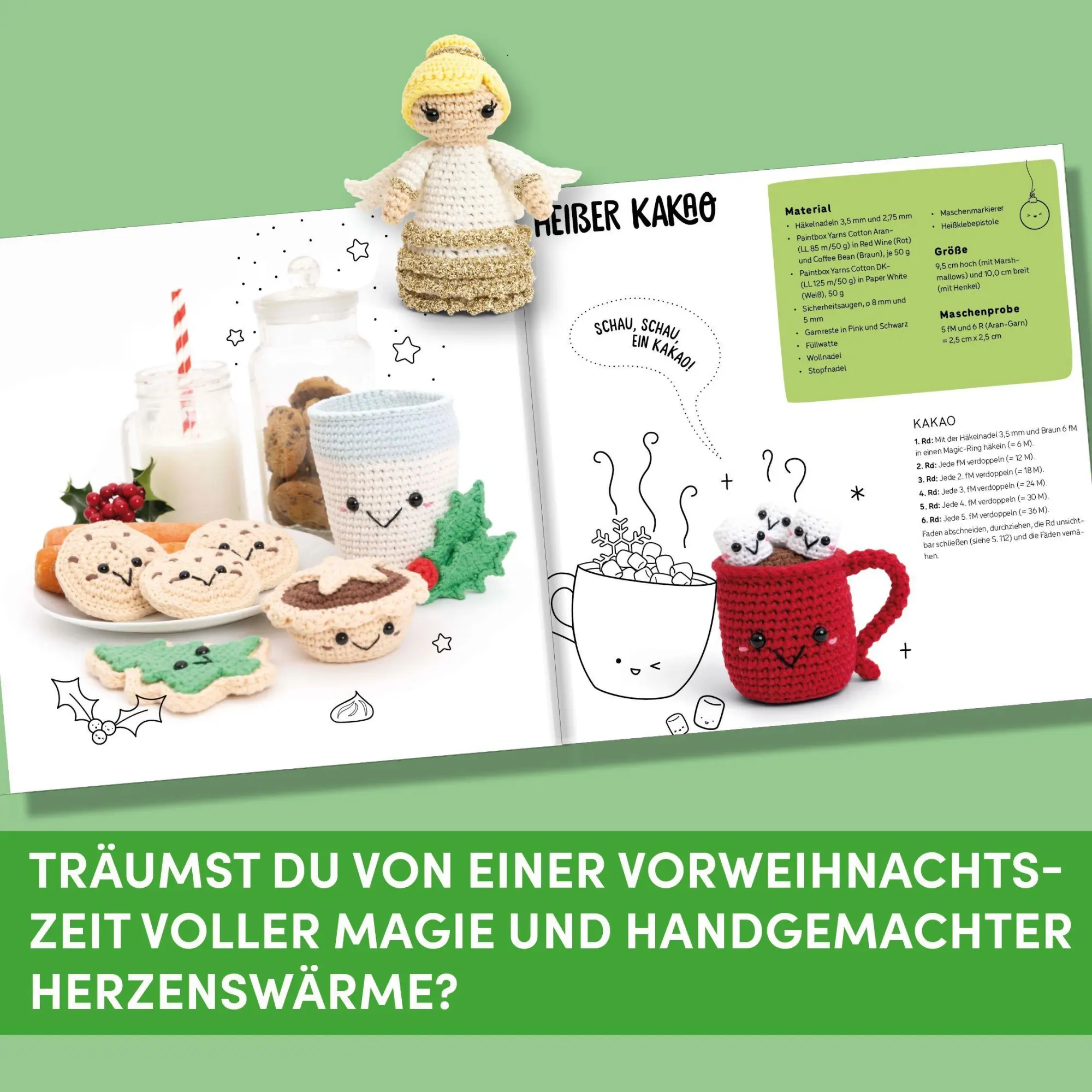 Bild: 9783735872241 | Kawaii Häkel Weihnachten | Melissa Bradley-Vatcher | Taschenbuch