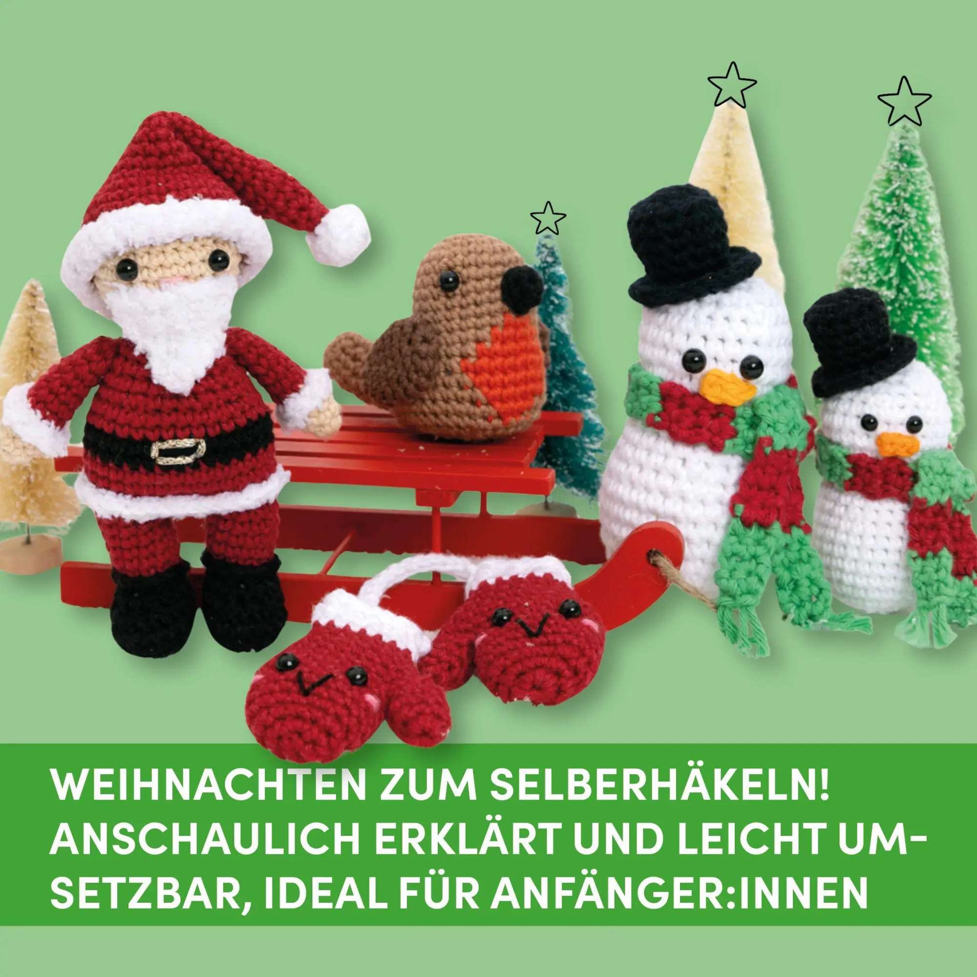 Bild: 9783735872241 | Kawaii Häkel Weihnachten | Melissa Bradley-Vatcher | Taschenbuch
