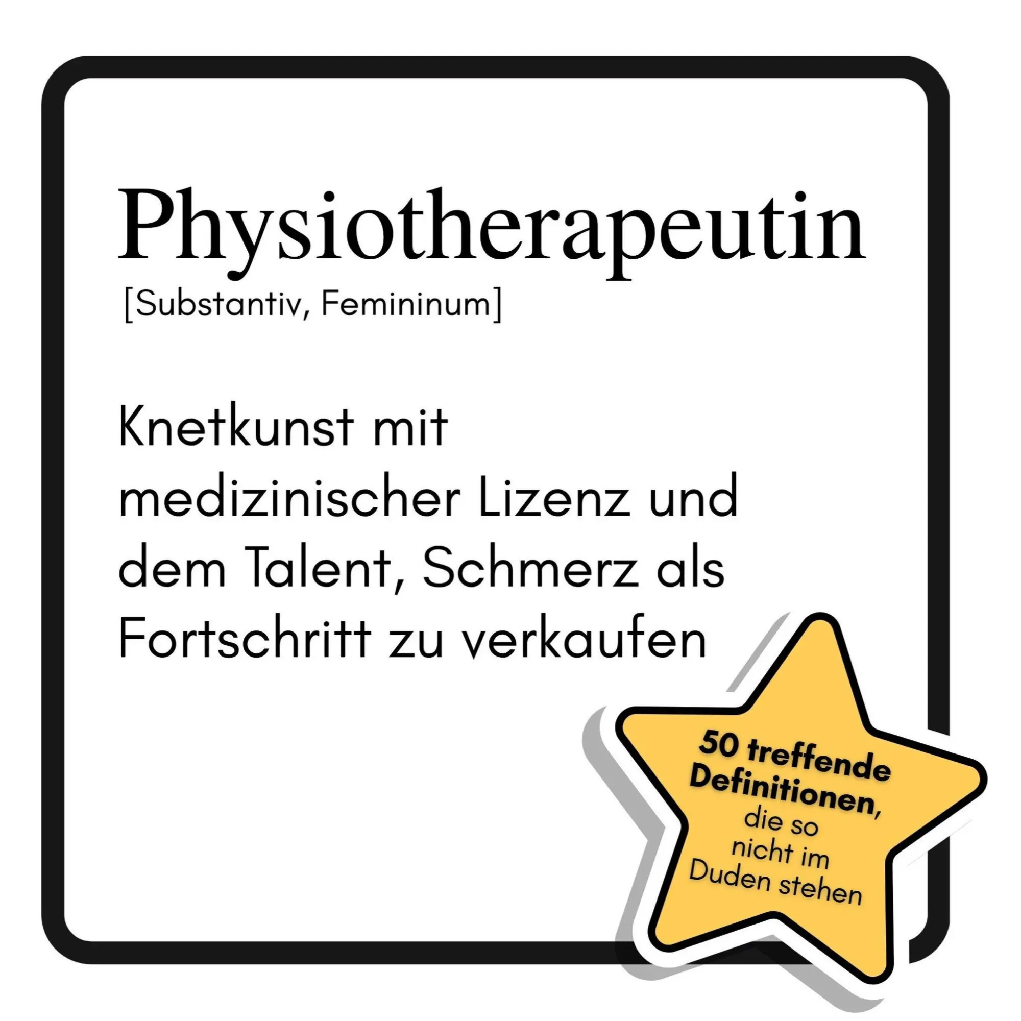 Cover: 9783759182241 | Physiotherapeutin | Ben König | Taschenbuch | 106 S. | Deutsch | 2025