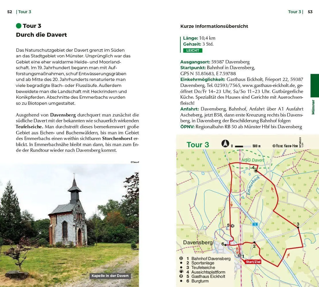 Bild: 9783831732241 | Reise Know-How Wanderführer Münsterland : 30 Wanderungen | Roland Föll