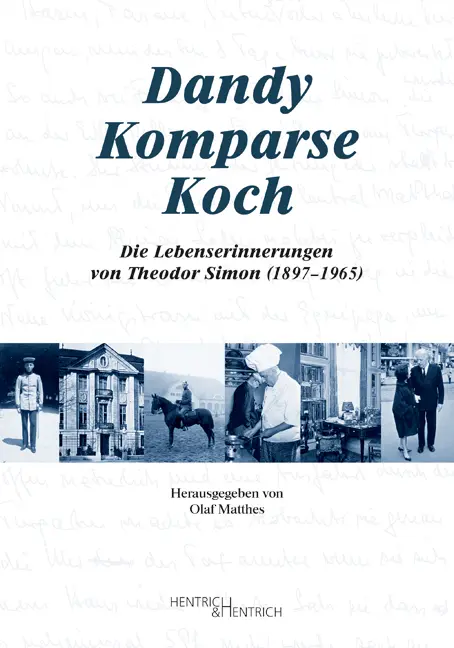 Cover: 9783955652241 | Dandy - Komparse - Koch | Olaf Matthes | Buch | 416 S. | Deutsch