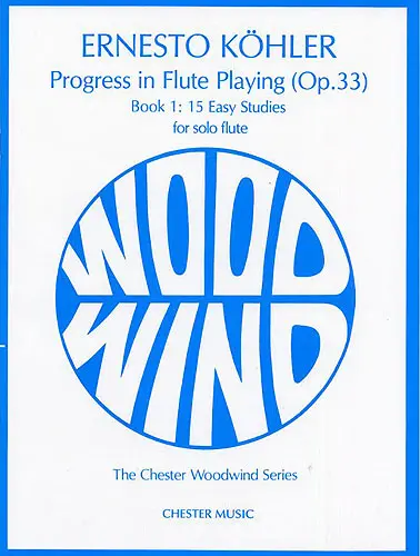 Cover: 9780711922341 | Ernesto Kohler: Progress in Flute Playing Op.33 Book 1 Classical...