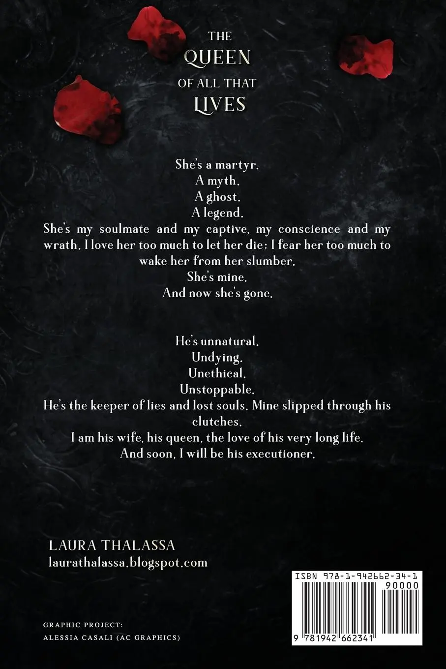 Rückseite: 9781942662341 | The Queen of All That Lives (The Fallen World Book 3) | Laura Thalassa
