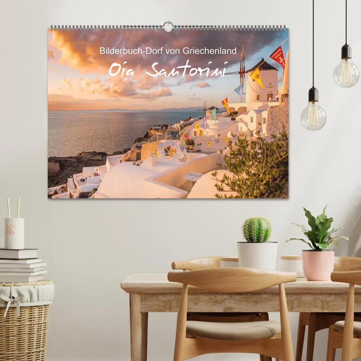Bild: 9783457672341 | Oia Santorini - Bilderbuch-Dorf von Griechenland (Wandkalender 2026...