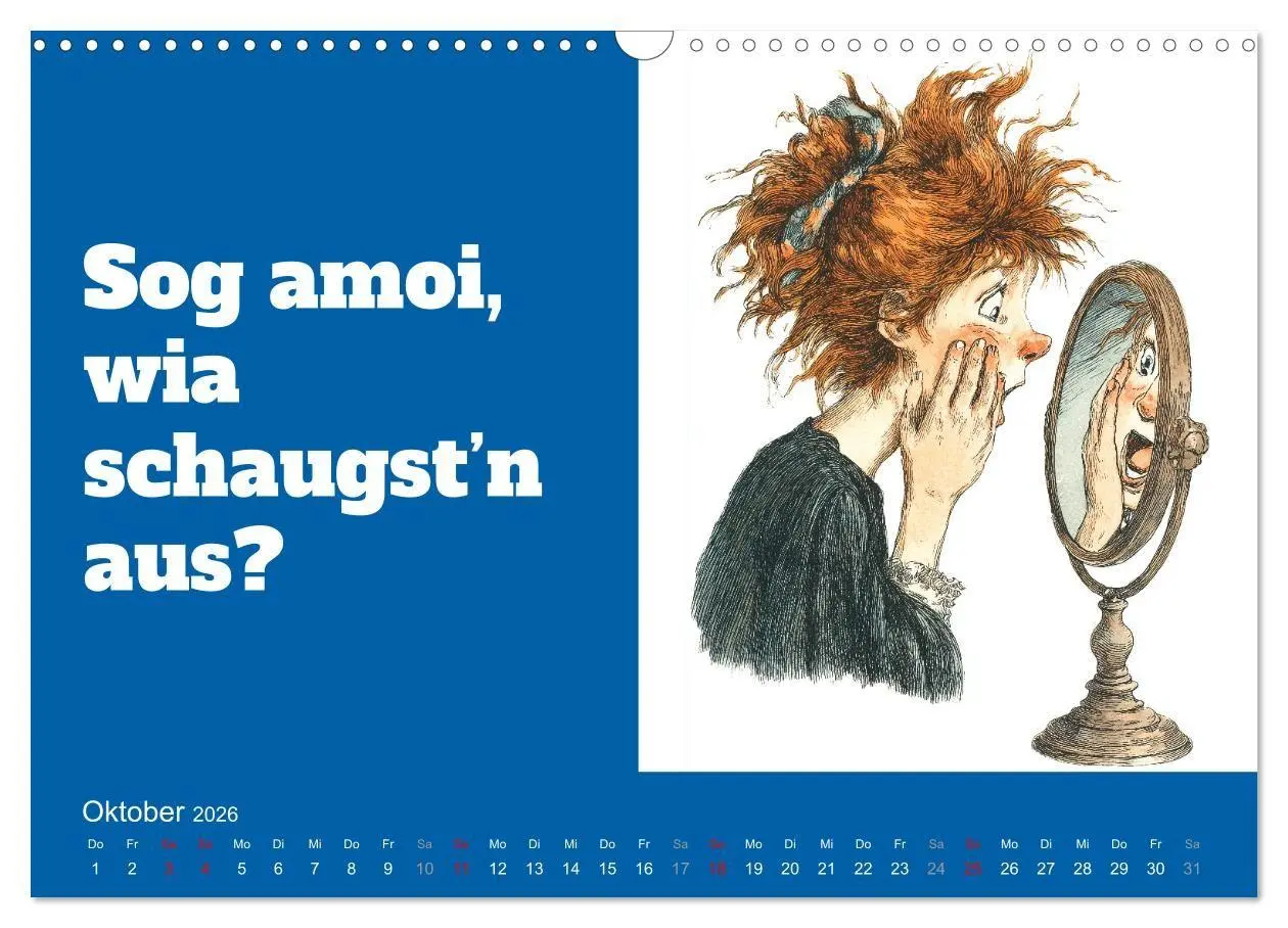 Bild: 9783516692341 | Griaß Eich! Bayern Kalender mit Dialekt und Mundart (Wandkalender...