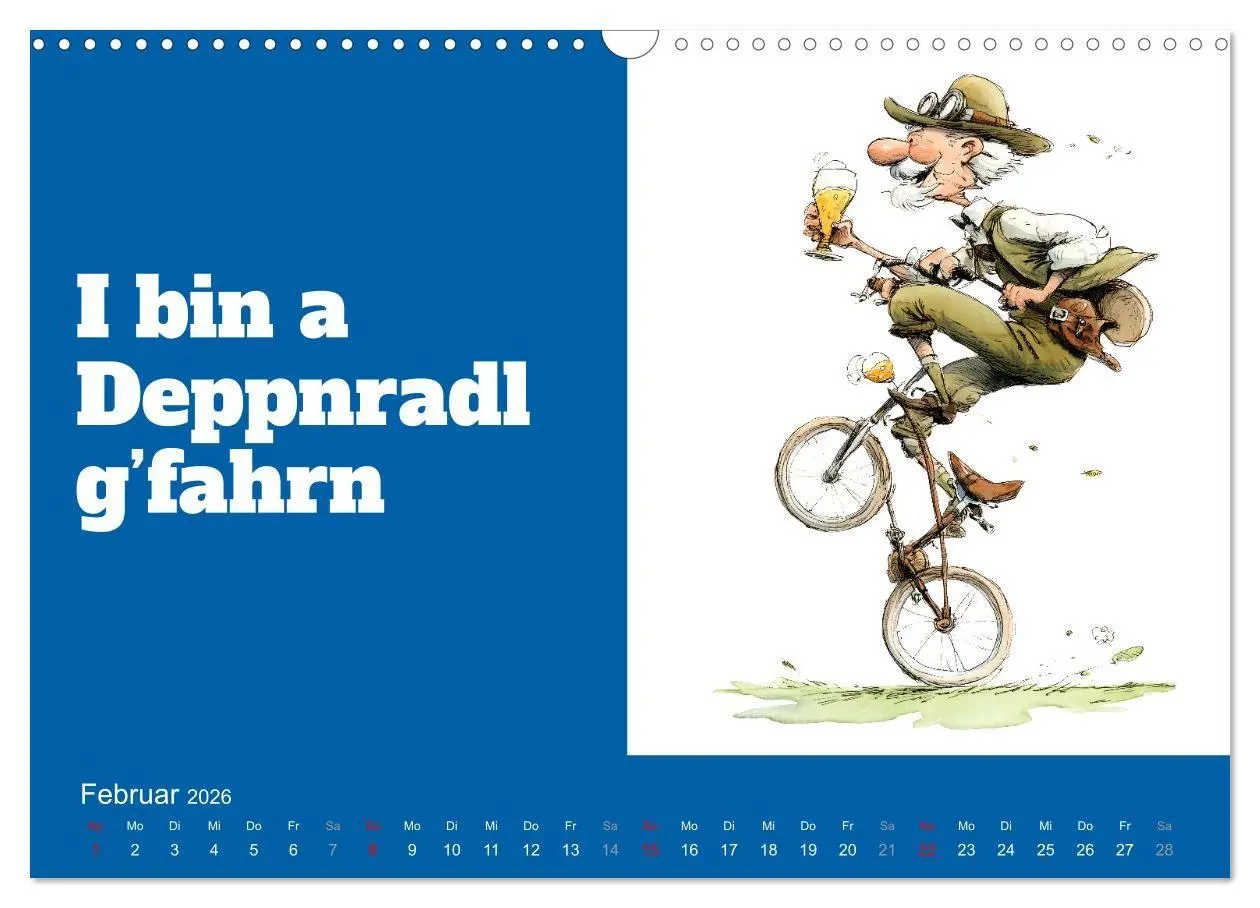 Bild: 9783516692341 | Griaß Eich! Bayern Kalender mit Dialekt und Mundart (Wandkalender...