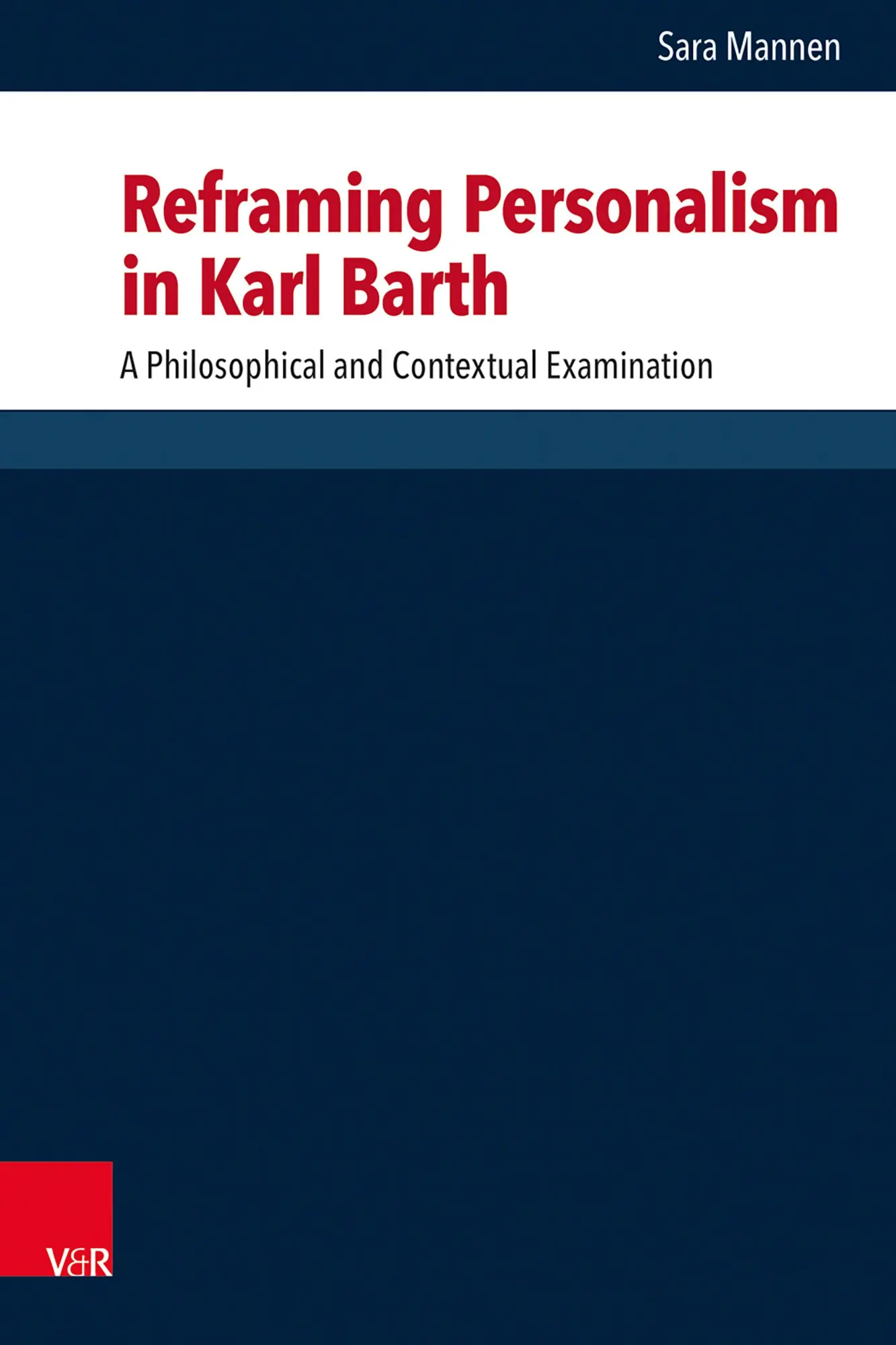 Reframing Personalism in Karl Barth - Neu