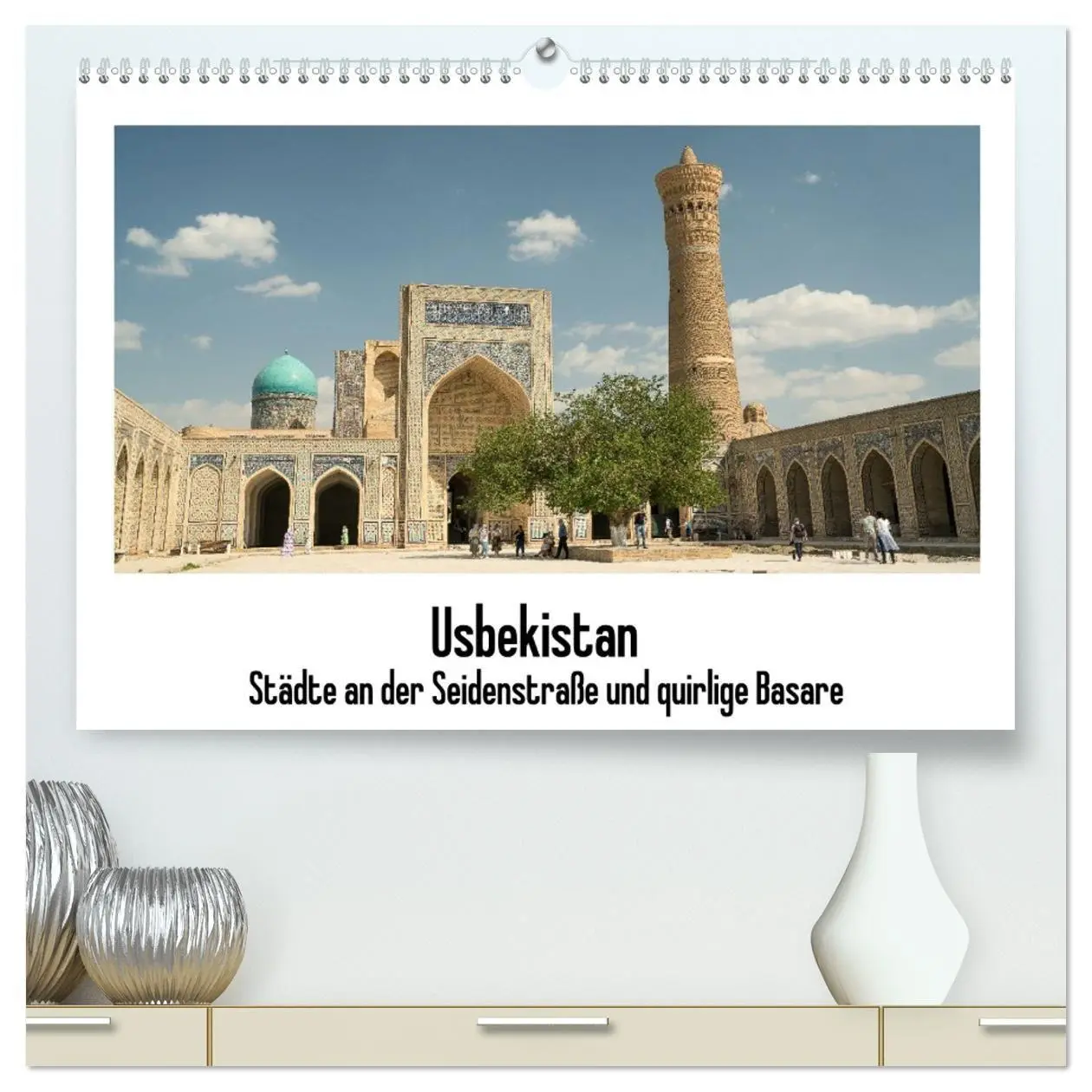 Cover: 9783569302341 | Usbekistan (hochwertiger Premium Wandkalender 2027 DIN A2 quer),...