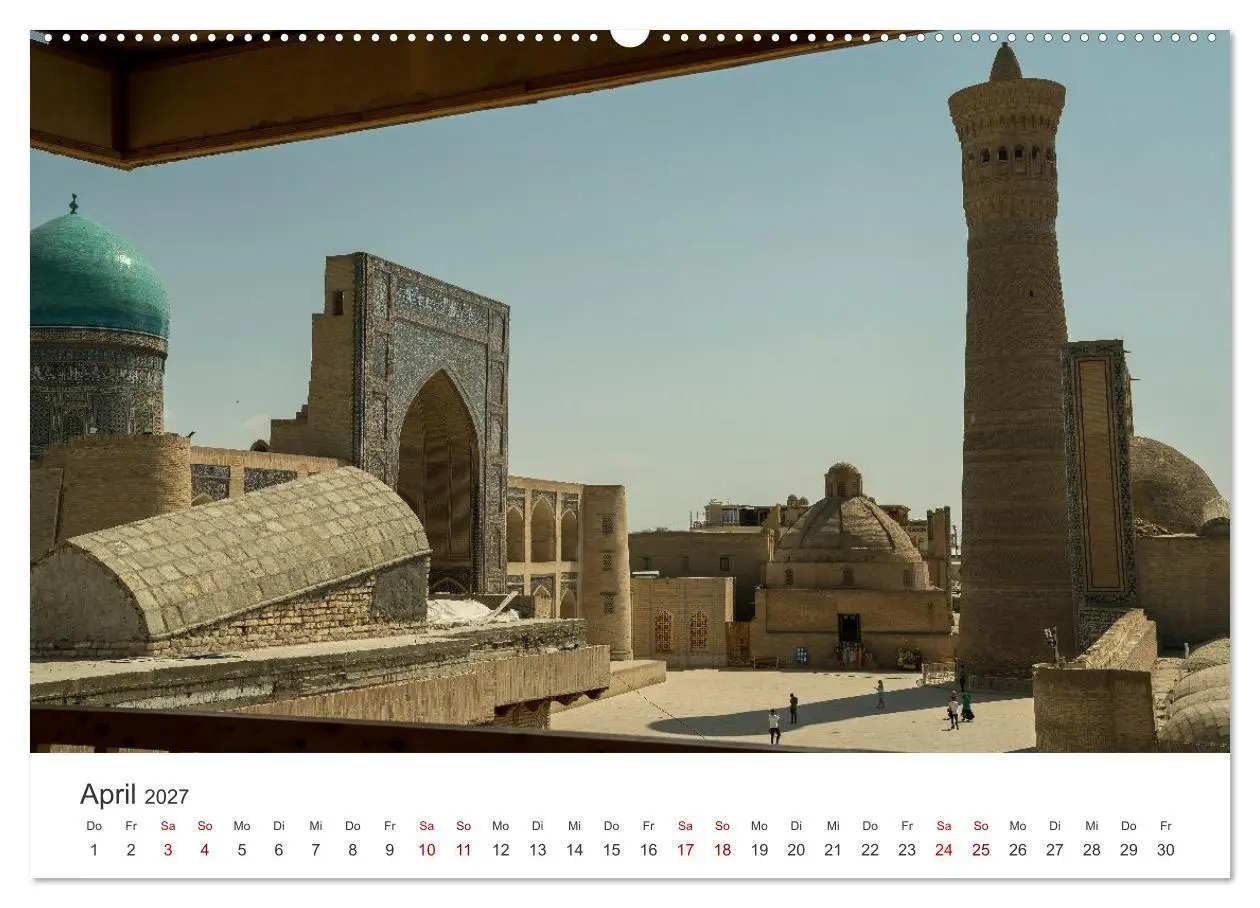Bild: 9783569302341 | Usbekistan (hochwertiger Premium Wandkalender 2027 DIN A2 quer),...