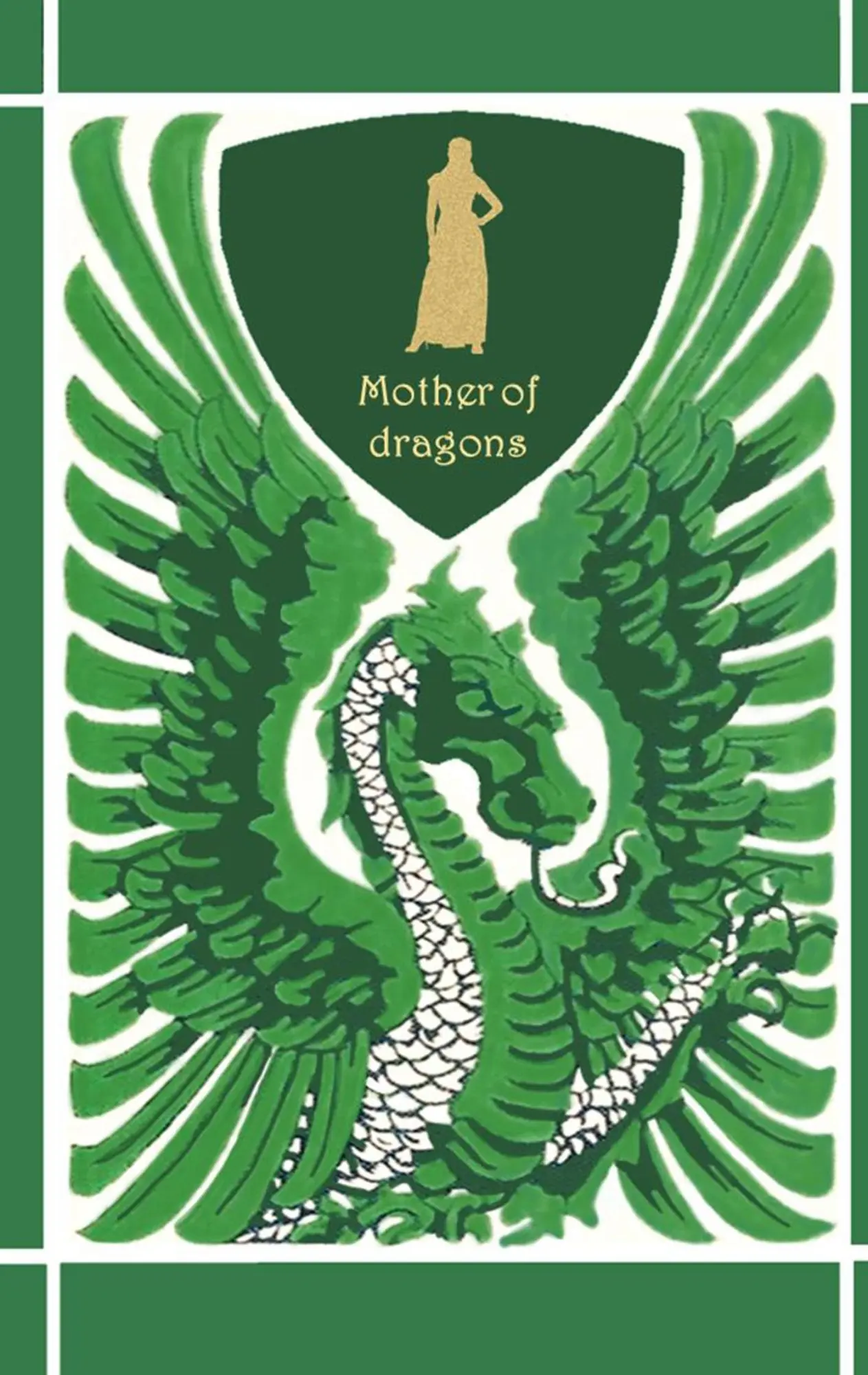 Cover: 9783752832341 | Mother of dragons / Mutter der Drachen ( Notebook/Notizbuch ) | Potter
