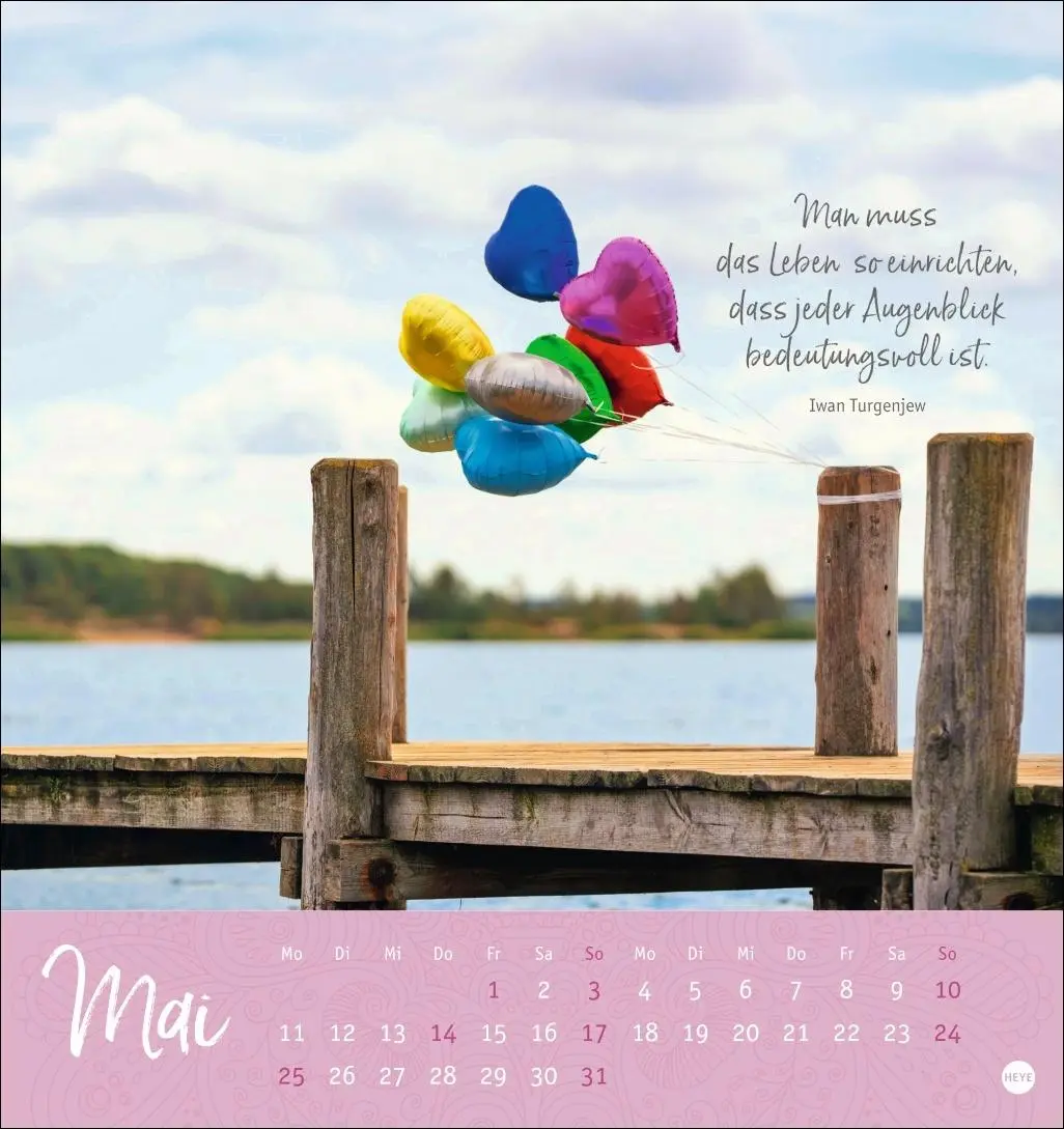 Bild: 9783756412341 | Augenblicke voller Zuversicht Postkartenkalender 2026 | Kalender