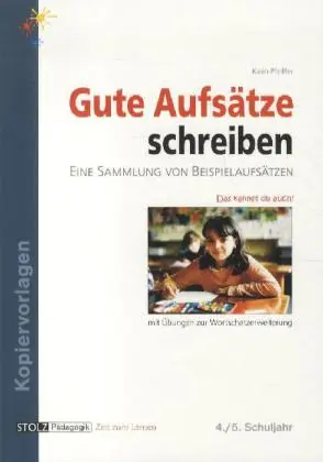 Cover: 9783897782341 | So schreibe ich einen guten Aufsatz | Karin Pfeiffer | Taschenbuch