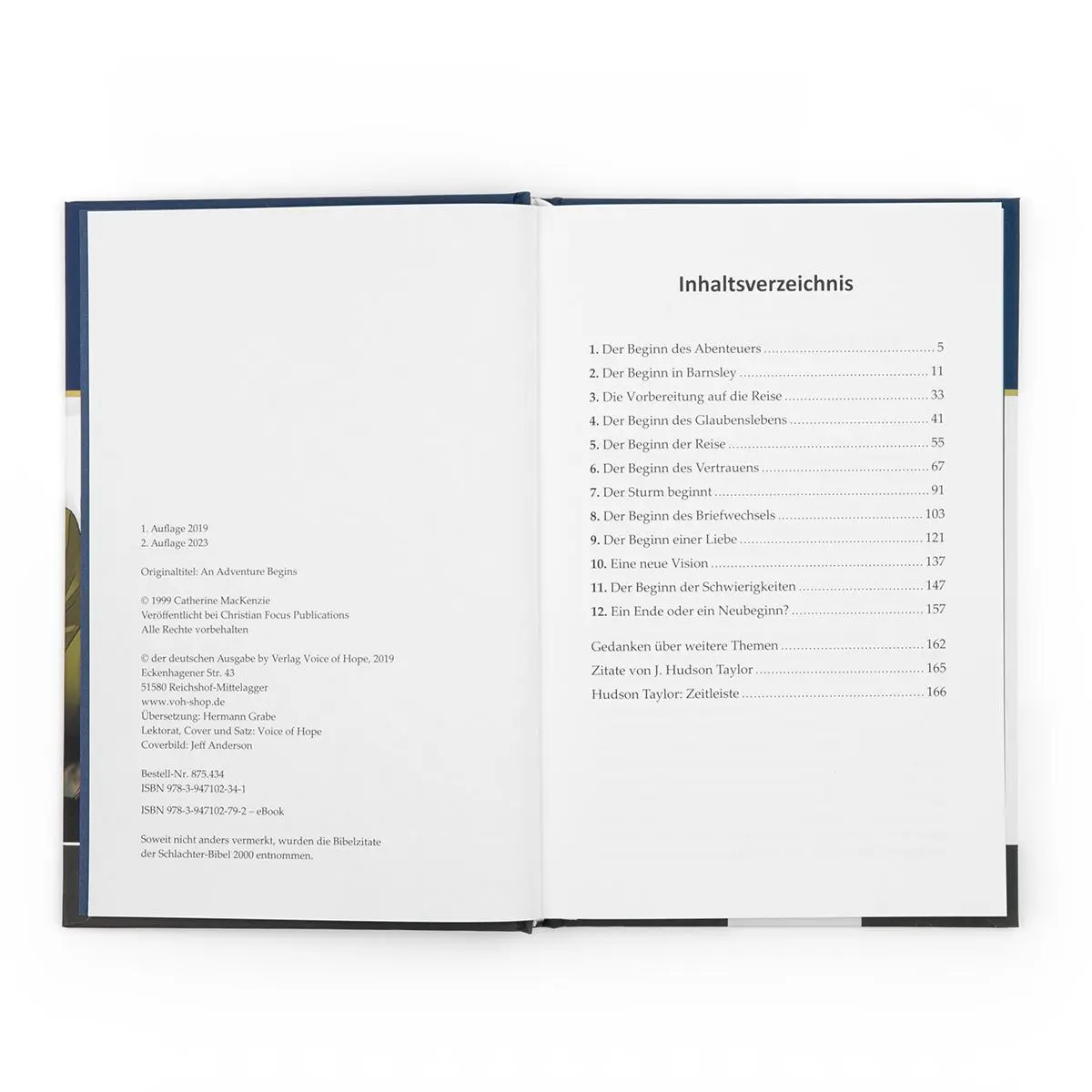 Bild: 9783947102341 | Ein Abenteuer beginnt | Glaubensvorbilder Band 4: Hudson Taylor | Buch