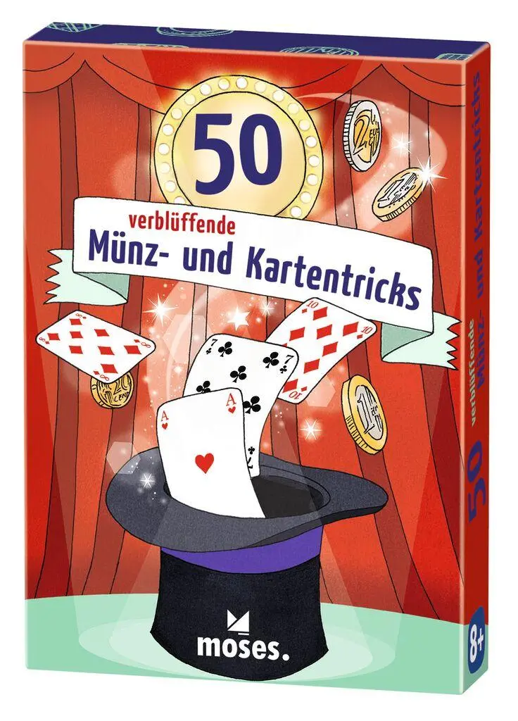Cover: 4033477302441 | 50 verblüffende Münz- und Kartentricks | Carola von Kessel | Box | Box